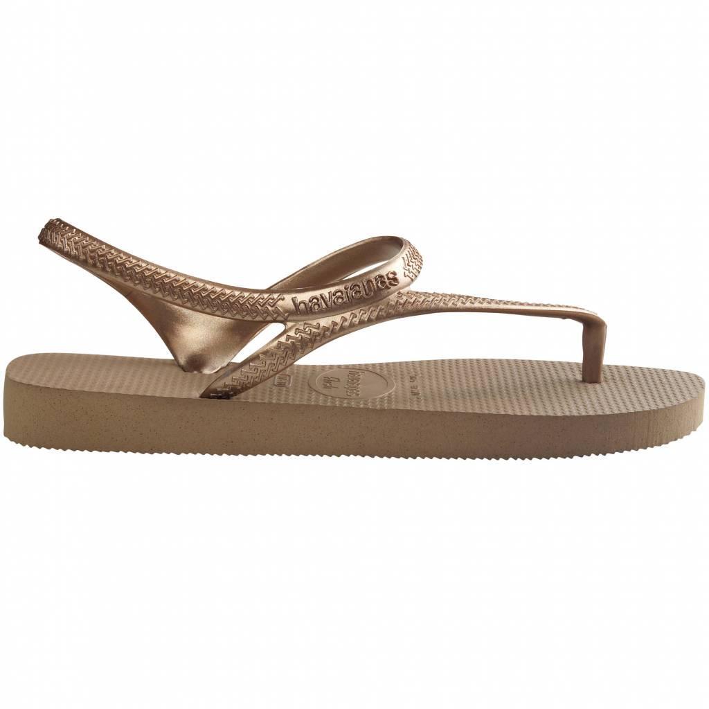 Klapki Havaianas Model Flash Urban Kolor Brąz