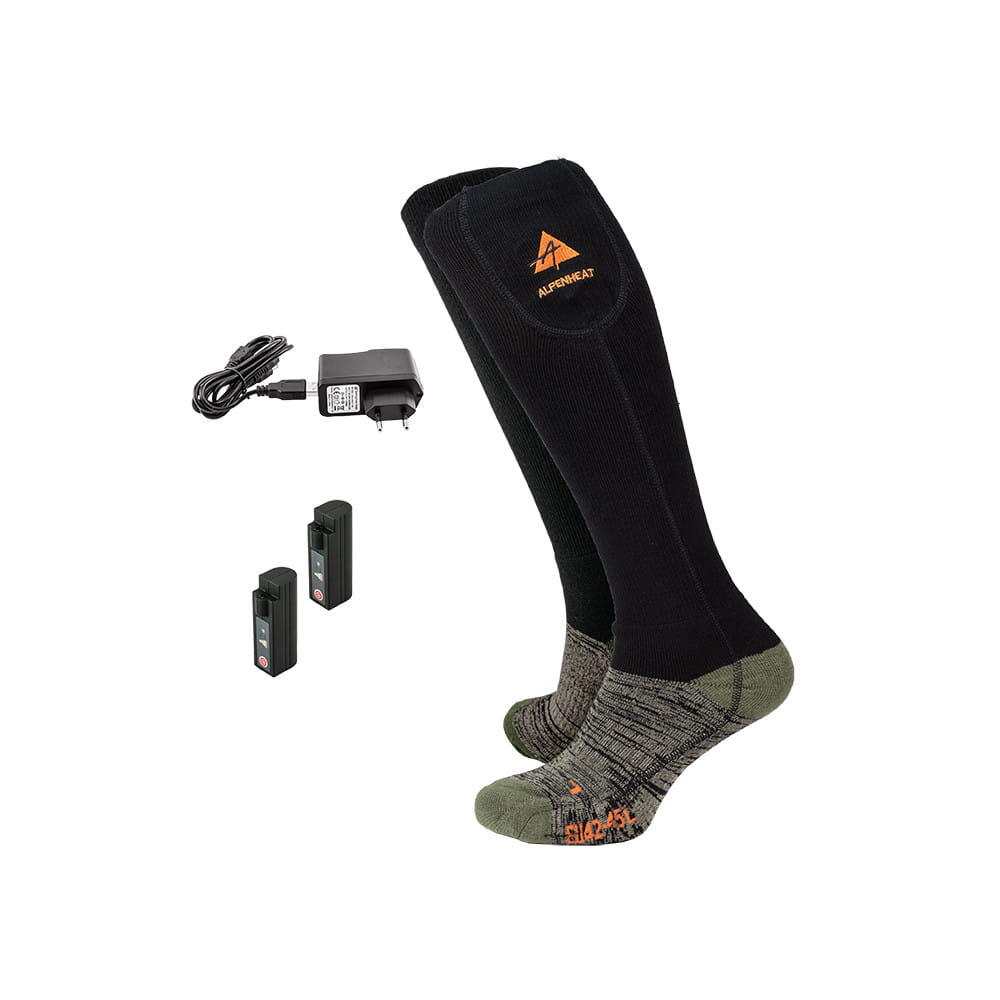 Podgrzewane skarpetki AJ27 ALPENHEAT FireWoolSocks S