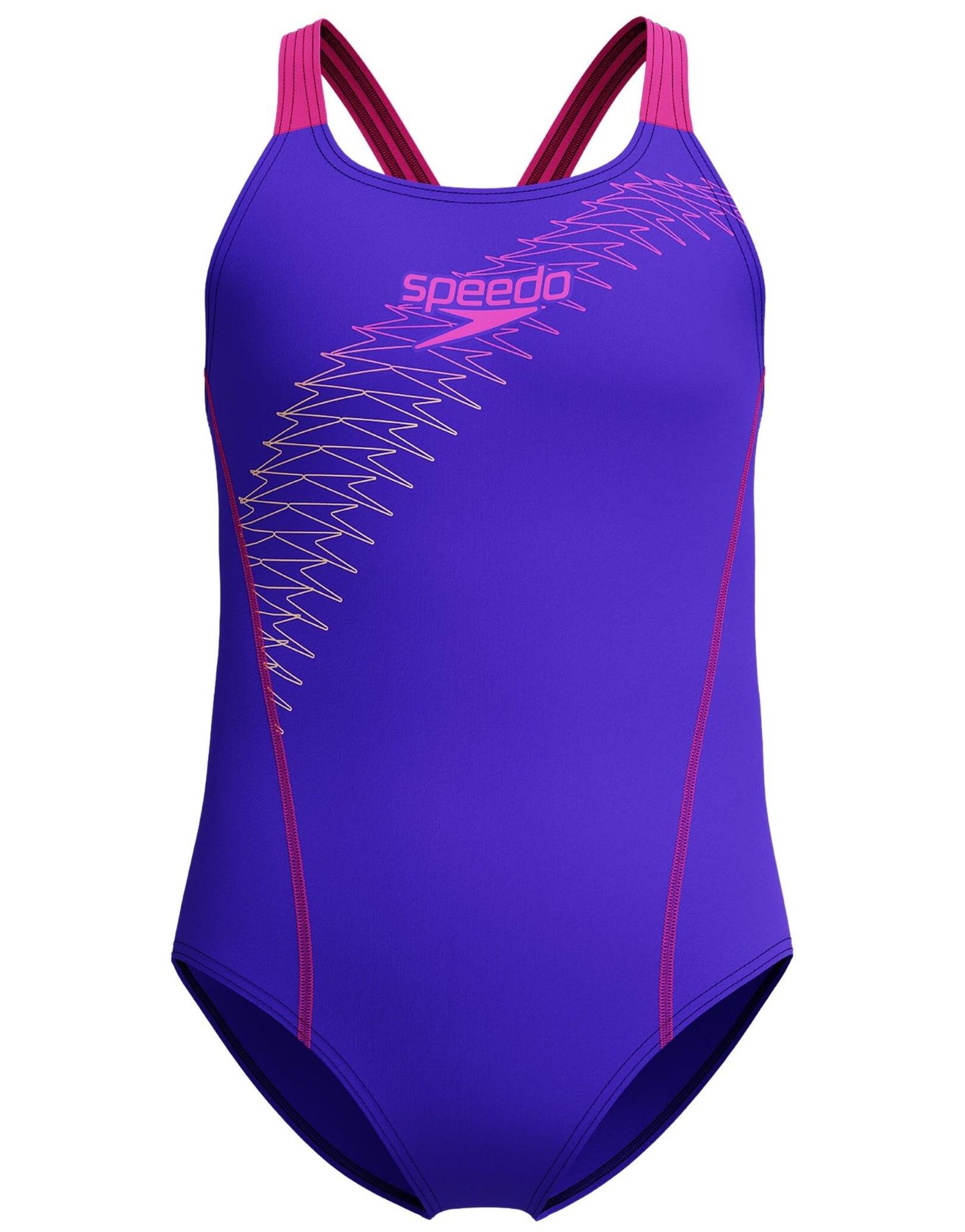 Dziecięcy 1-częściowy kostium kąpielowy Speedo Eco Medley Logo Medialist