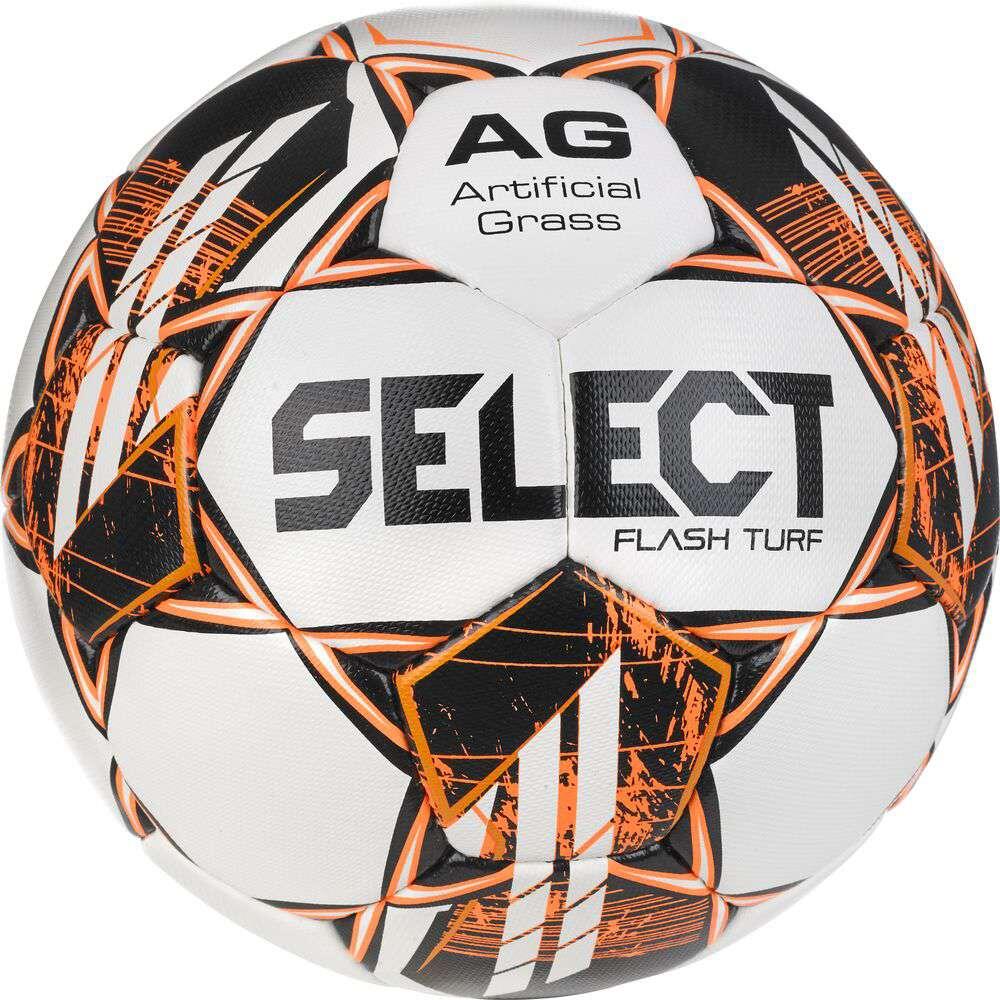 Piłka do piłki nożnej SELECT Flash Turf v23 yellow/orange 110047 rozmiar 4