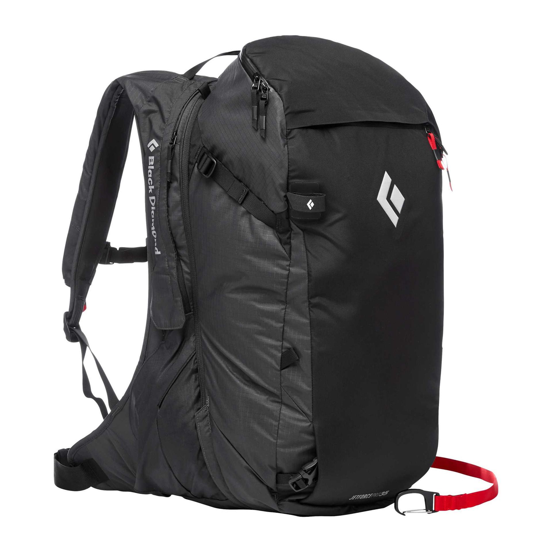 Black Diamond JetForce Pro Plecak lawinowy 35l, black M/L 2020 Plecaki lawinowe BD681323BLAKM_L1