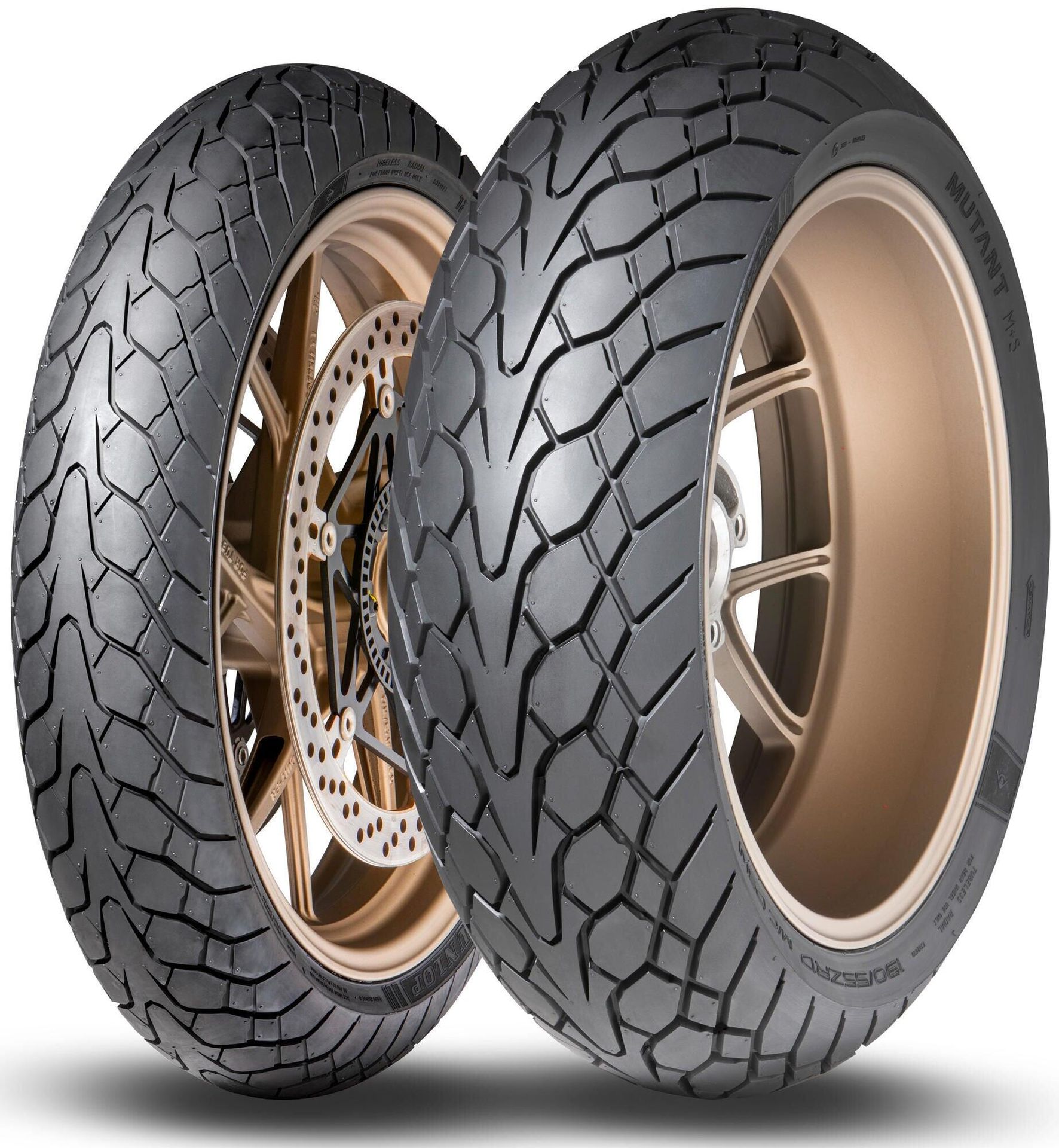 DUNLOP Mutant ( 120/70 ZR17 TL (58W) oznaczenie M+S, M/C, koło przednie )