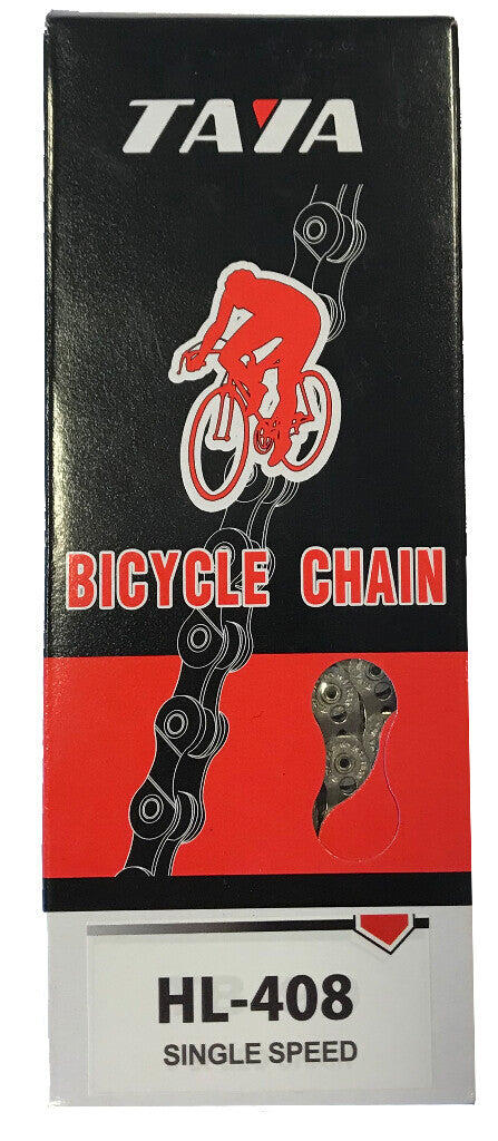 Łańcuch Taya HL-408 single-speed 1/2x3/32x112 srebrny
