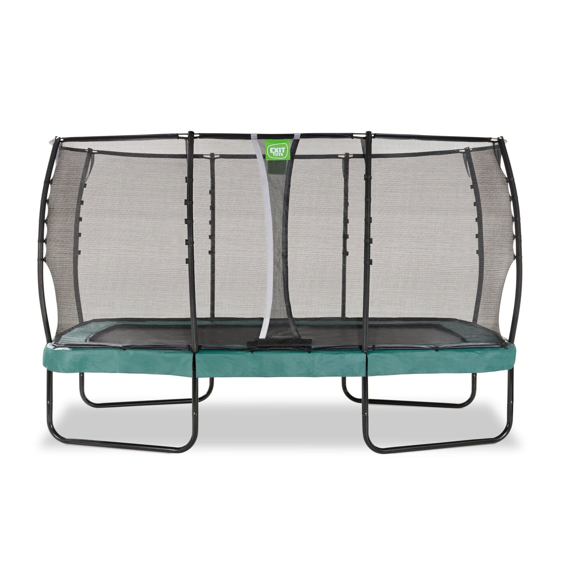 Exit Trampolina ogrodowa Allure Premium 244x427 - Zielona
