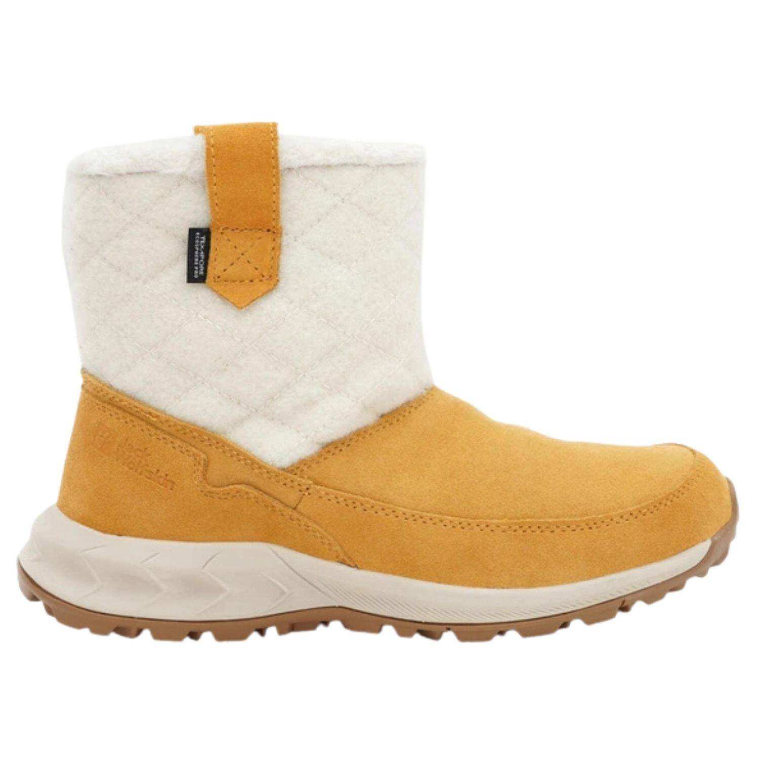 Jack Wolfskin Damskie buty trekkingowe Queenstown Texapore Boot W, Miód biały, 39.5 EU