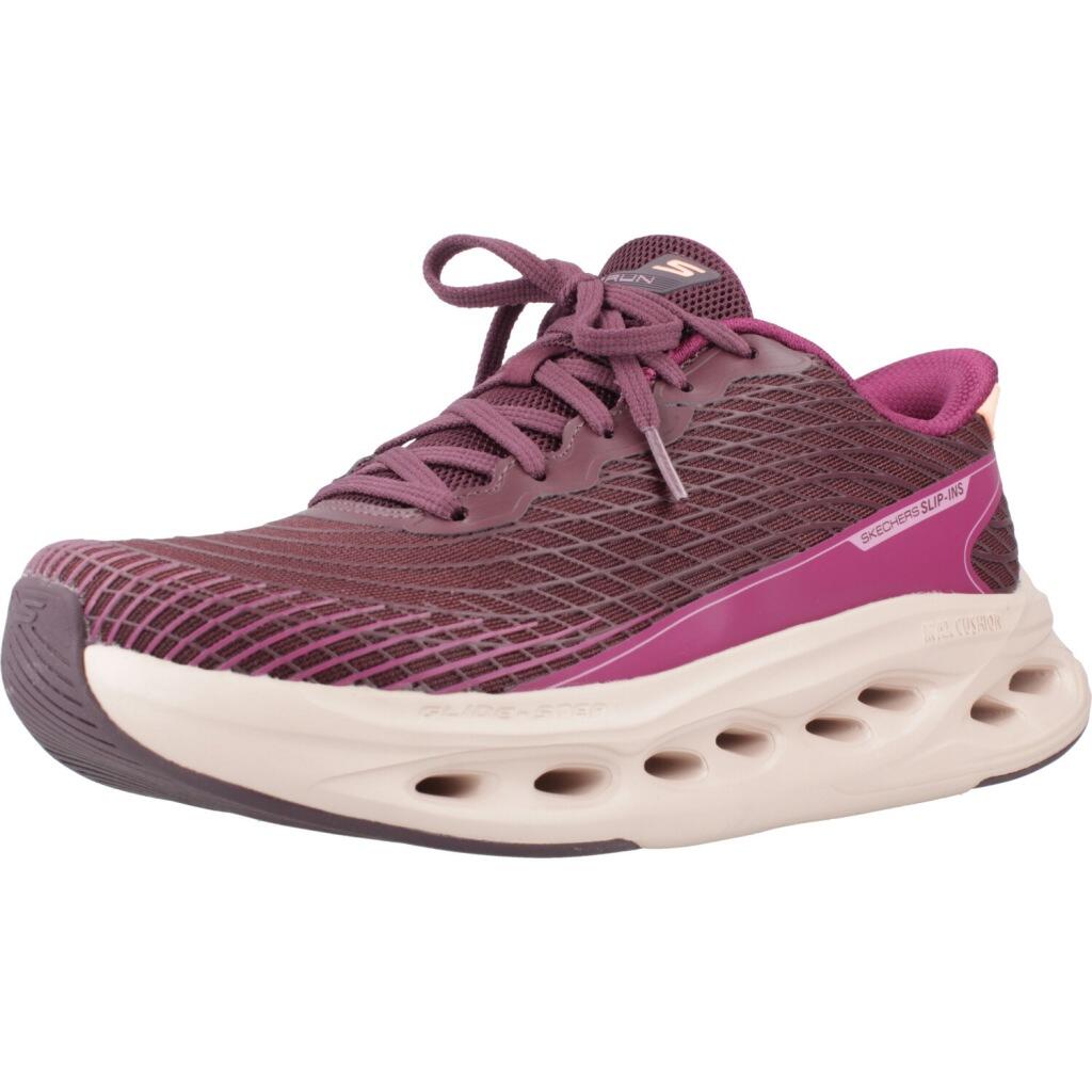 Buty SKECHERS MAX CUSHIONING GLIDE STEP Bordeaux