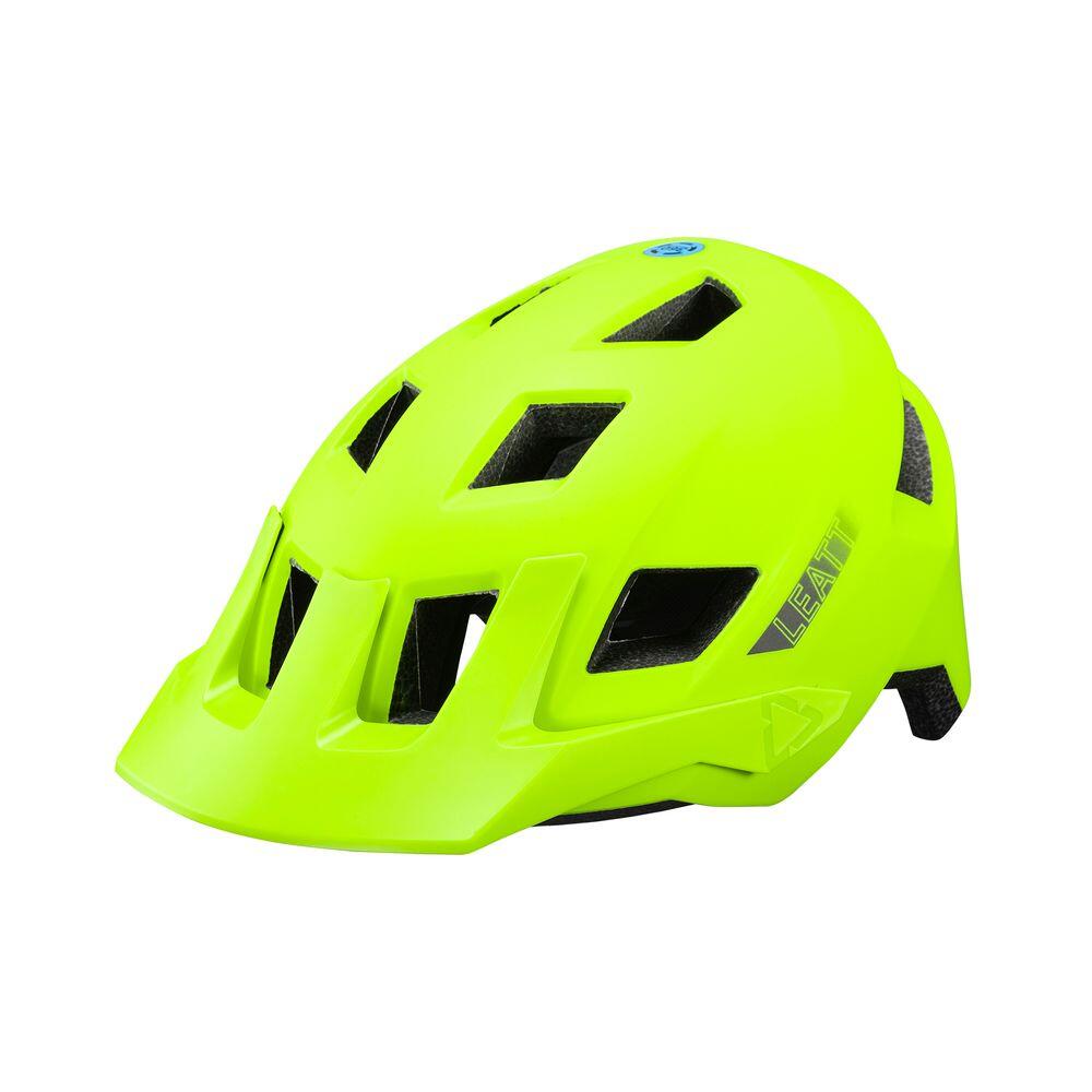 Leatt Kask Rowerowy Mtb Allmtn 1.0 V24 Helmet Lime Kolor Żółty Fluo
