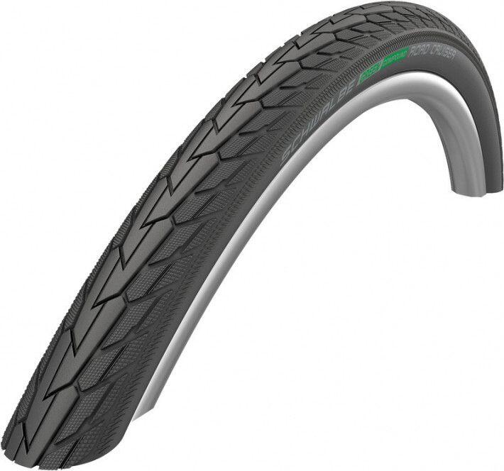 Opony Schwalbe Road Cruiser Hs484 Green 27,5x1,65 44-584 Nor Refl,-Tskin Kg Gc