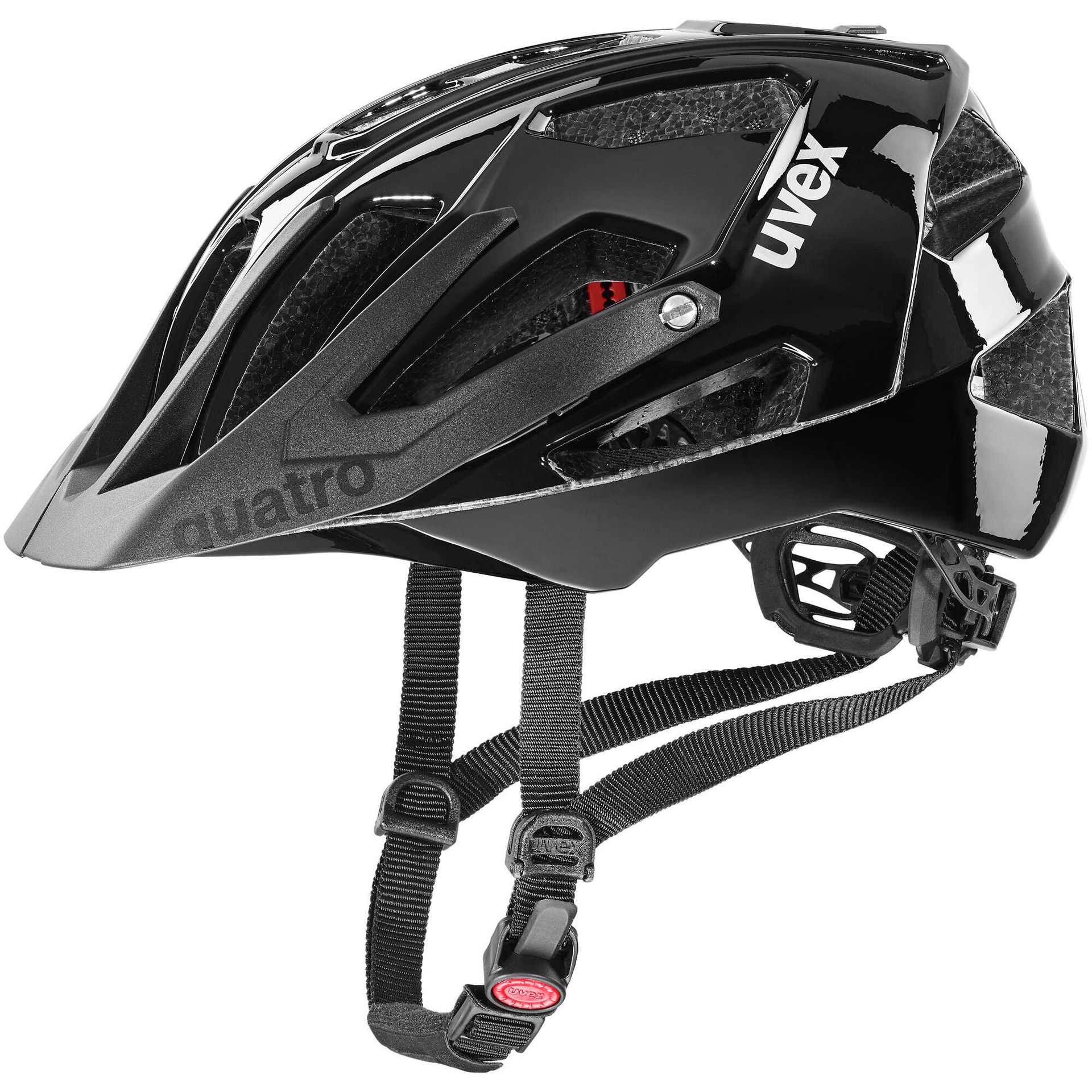 UVEX Quatro Helmet, titan/orange 52-57cm 2021 Kaski MTB S4107752815