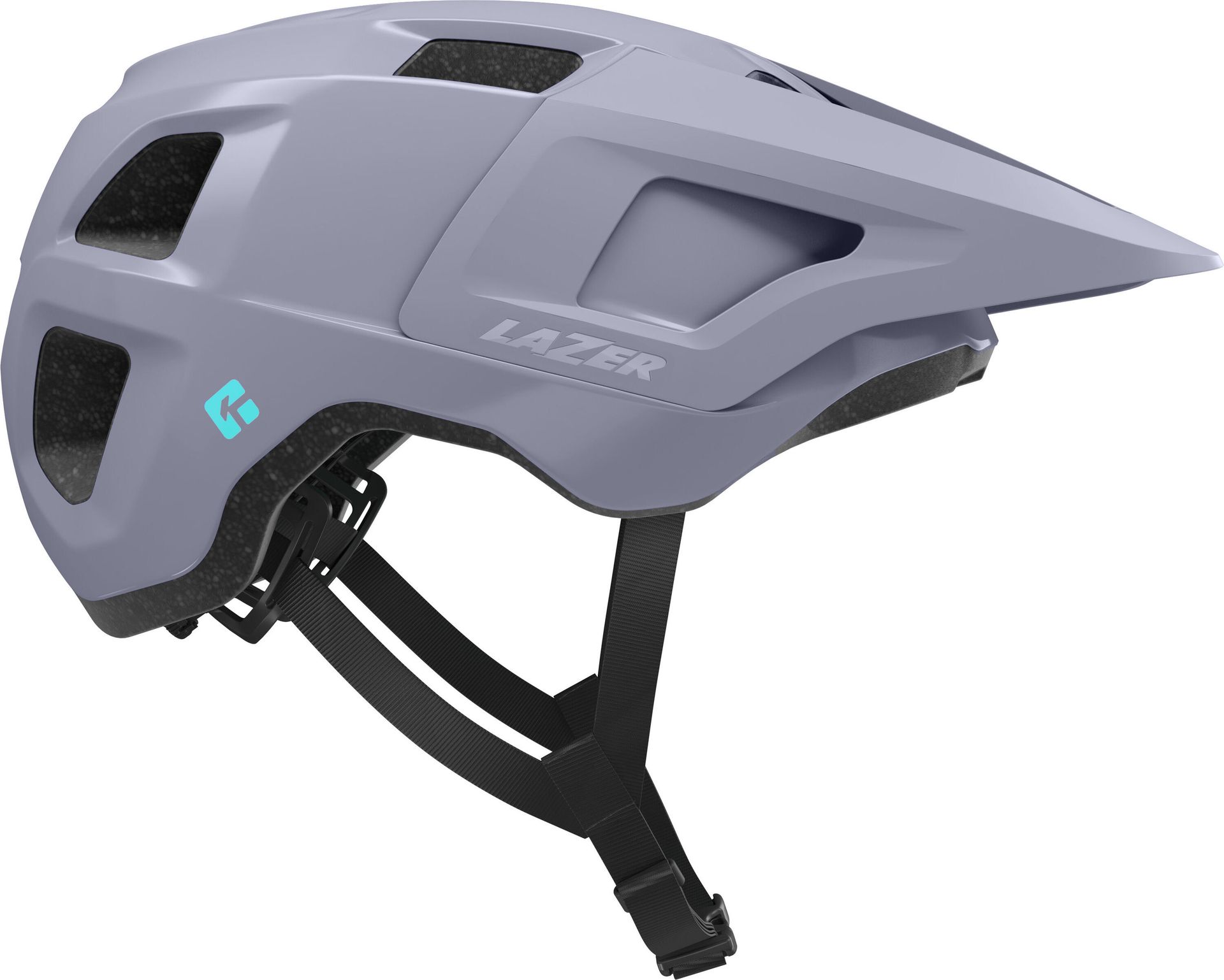 Kask rowerowy LAZER Finch KinetiCore, czarny matowy