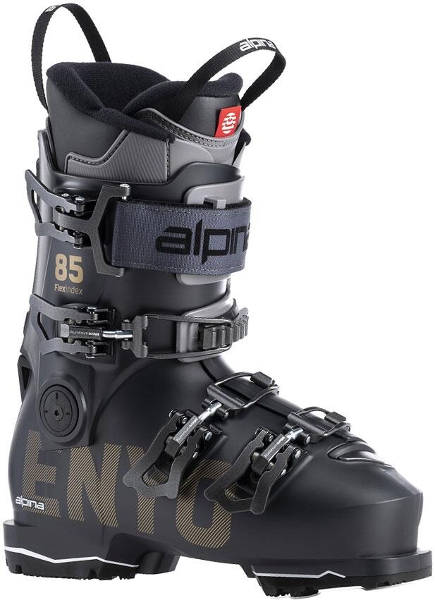 Buty narciarskie ALPINA Enyo 85, Czarny/Złoty, Damskie