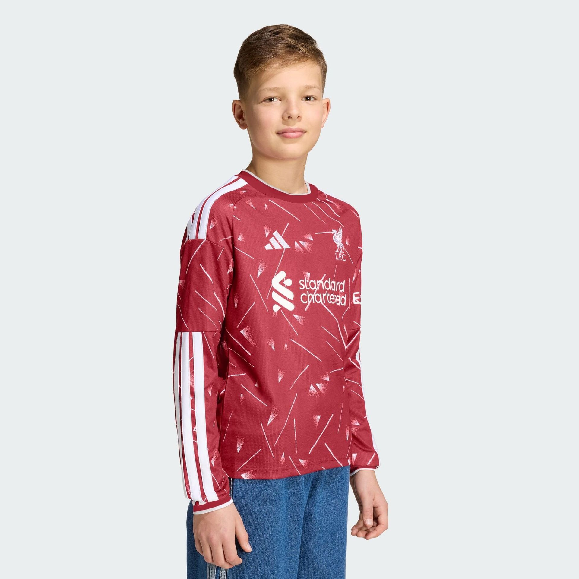 Koszulka podstawowa dla dzieci Liverpool FC 26/27 z długim rękawem