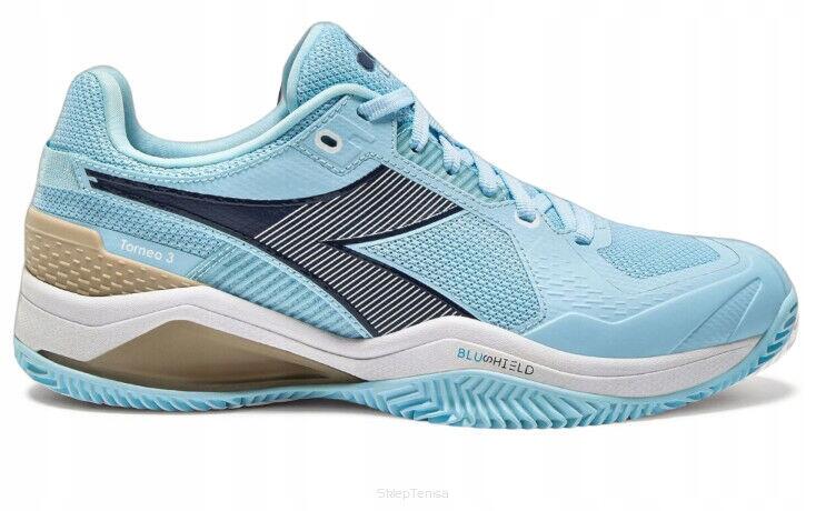 Damskie buty tenisowe Diadora Blushield Torneo 3 W Clay EUR 38