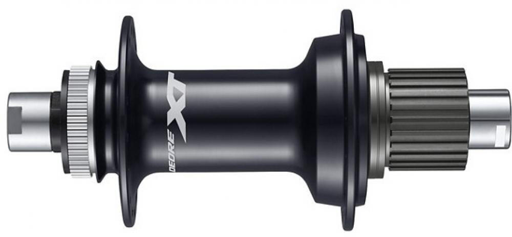 Shimano Deore XT FH-M8130-B Piasta tylna 12-rz. Oś przelotowa E-Thru CL, black 28 Hole 2020 Piasty MTB E-FHM8130BB