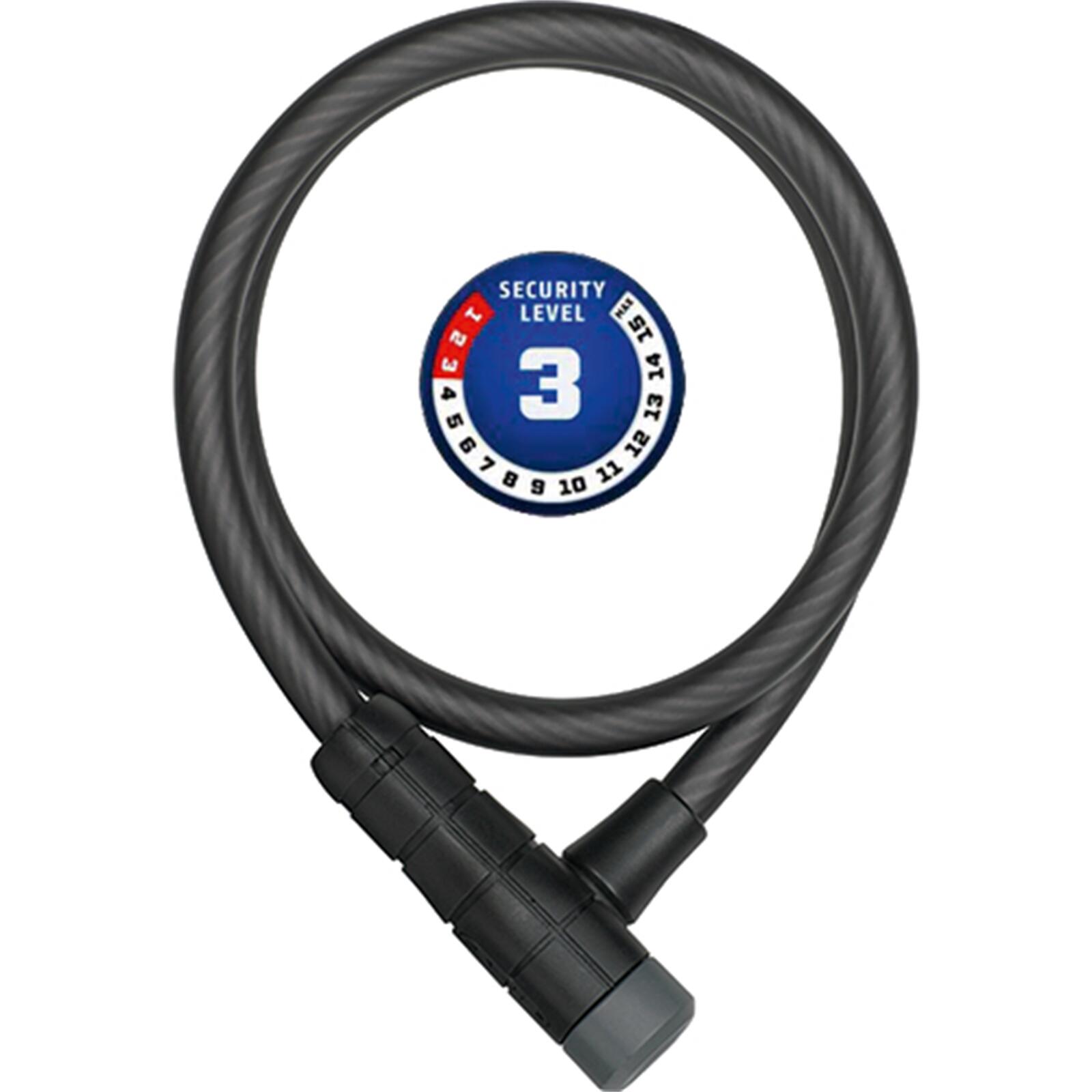 Zapięcie rowerowe ABUS Primo 5410K/85 Linka Czarny
