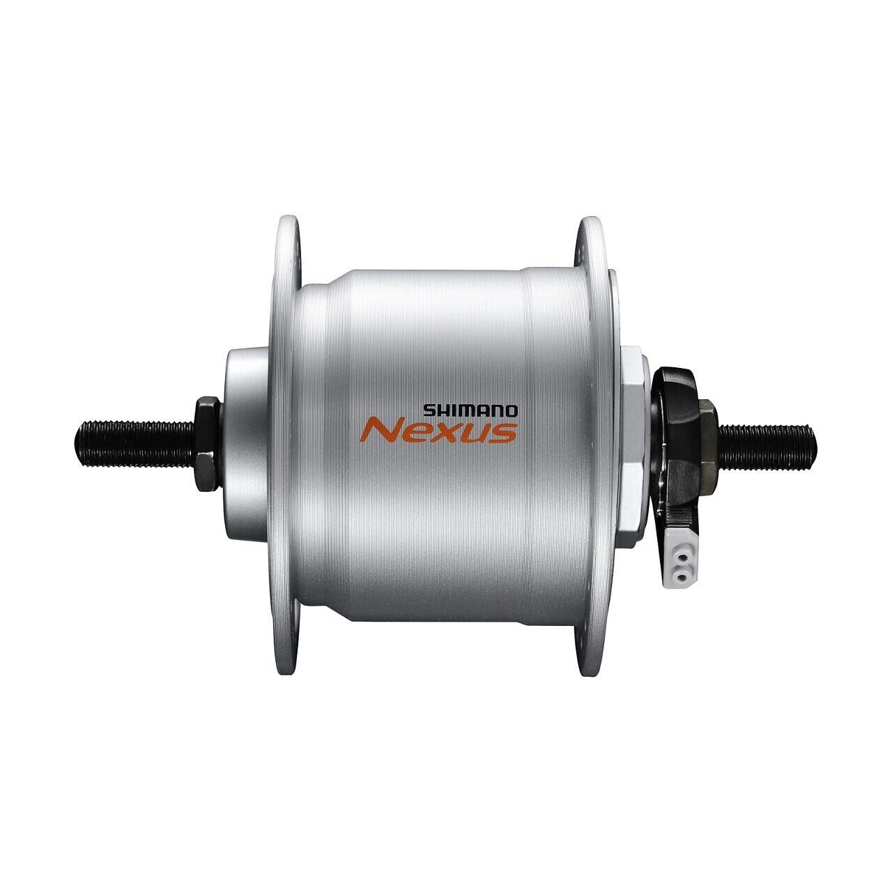 Shimano Piasty DH-C3000 3 N dynamo w piaście Nexus 3 watów na hamulce szczękowe/oś na śruby srebrny 2017 do roweru EDHC30003NNASG
