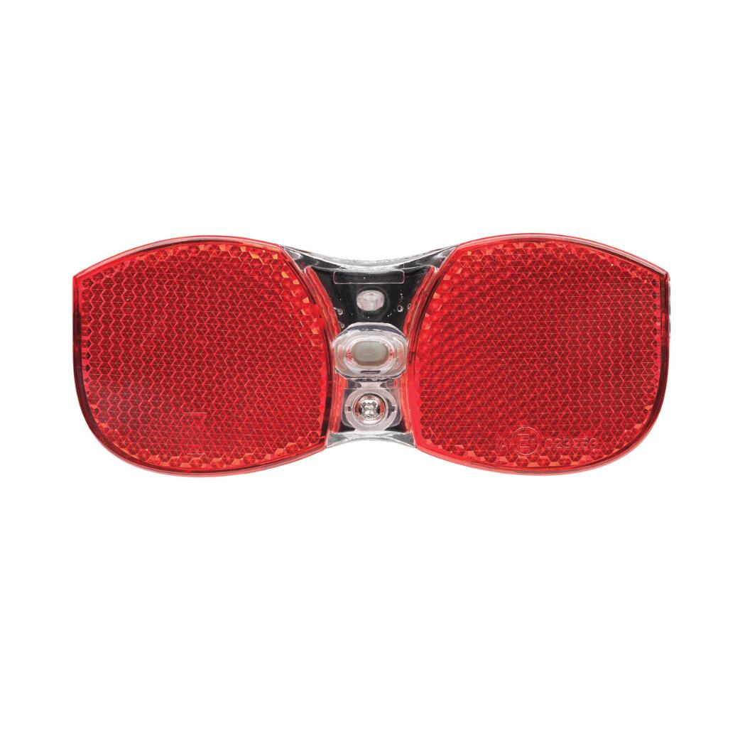 Axa CC0101A tylne światło LED City, mocowanie 80 mm, baterie w zestawie