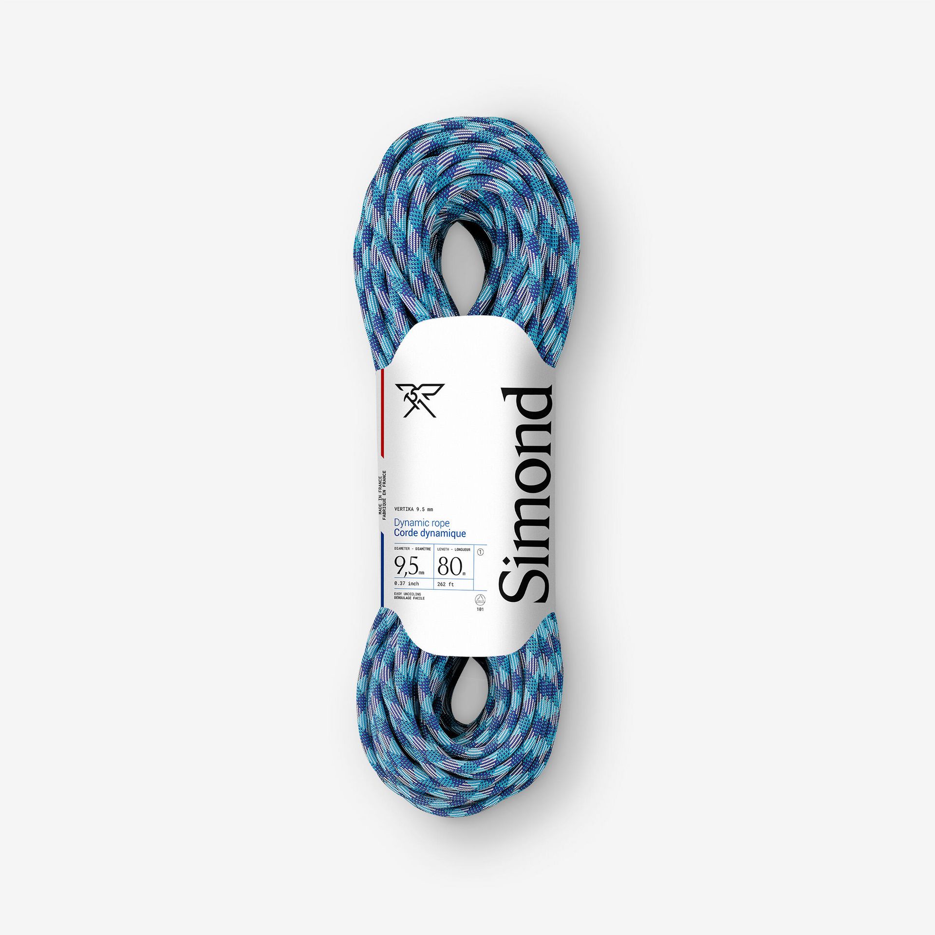 Lina wspinaczkowa Simond Vertika 9,5 mm x 80 m