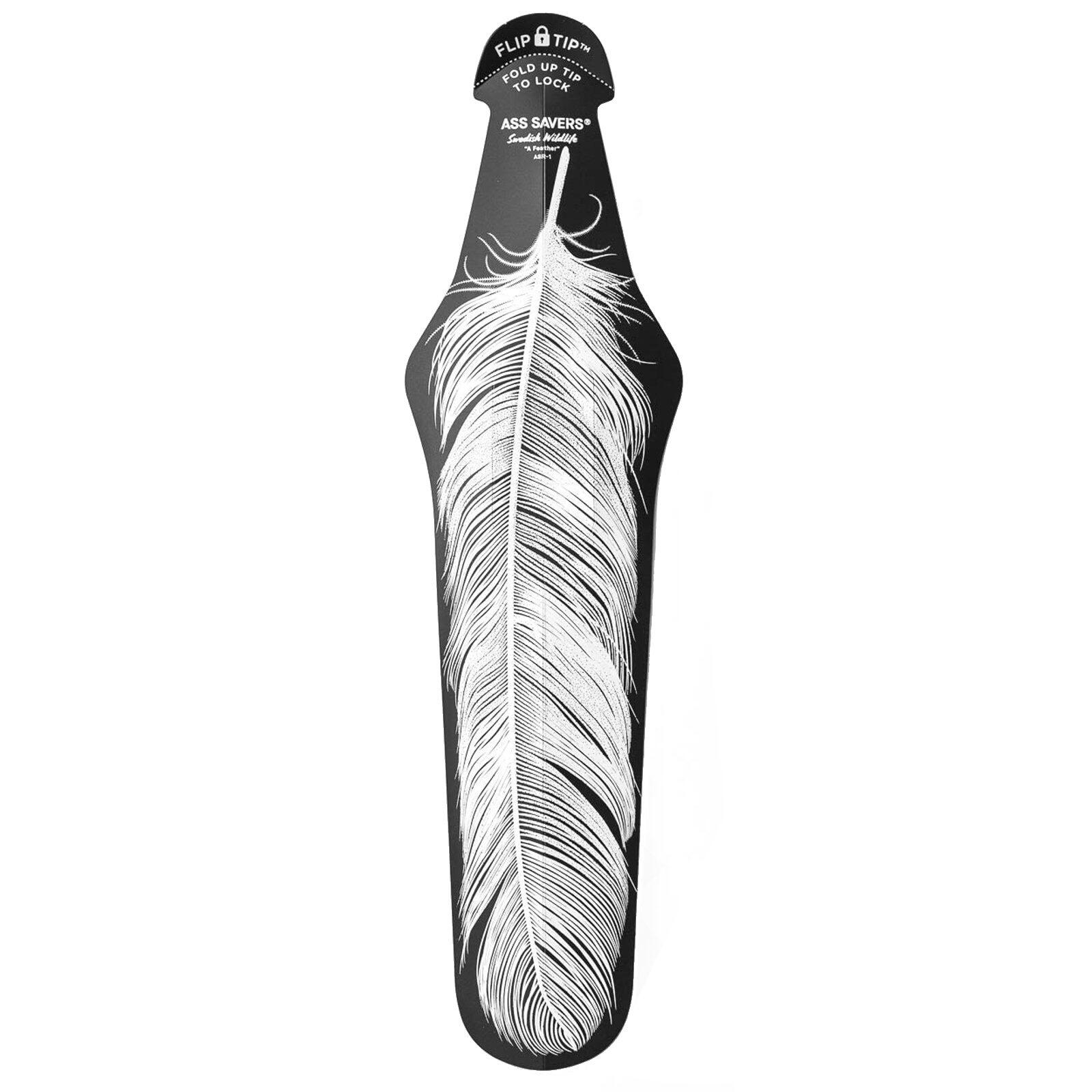 Ass Savers Splash Protection Regular for Saddle, feather 2021 Błotniki MTB ASR-1-FTH