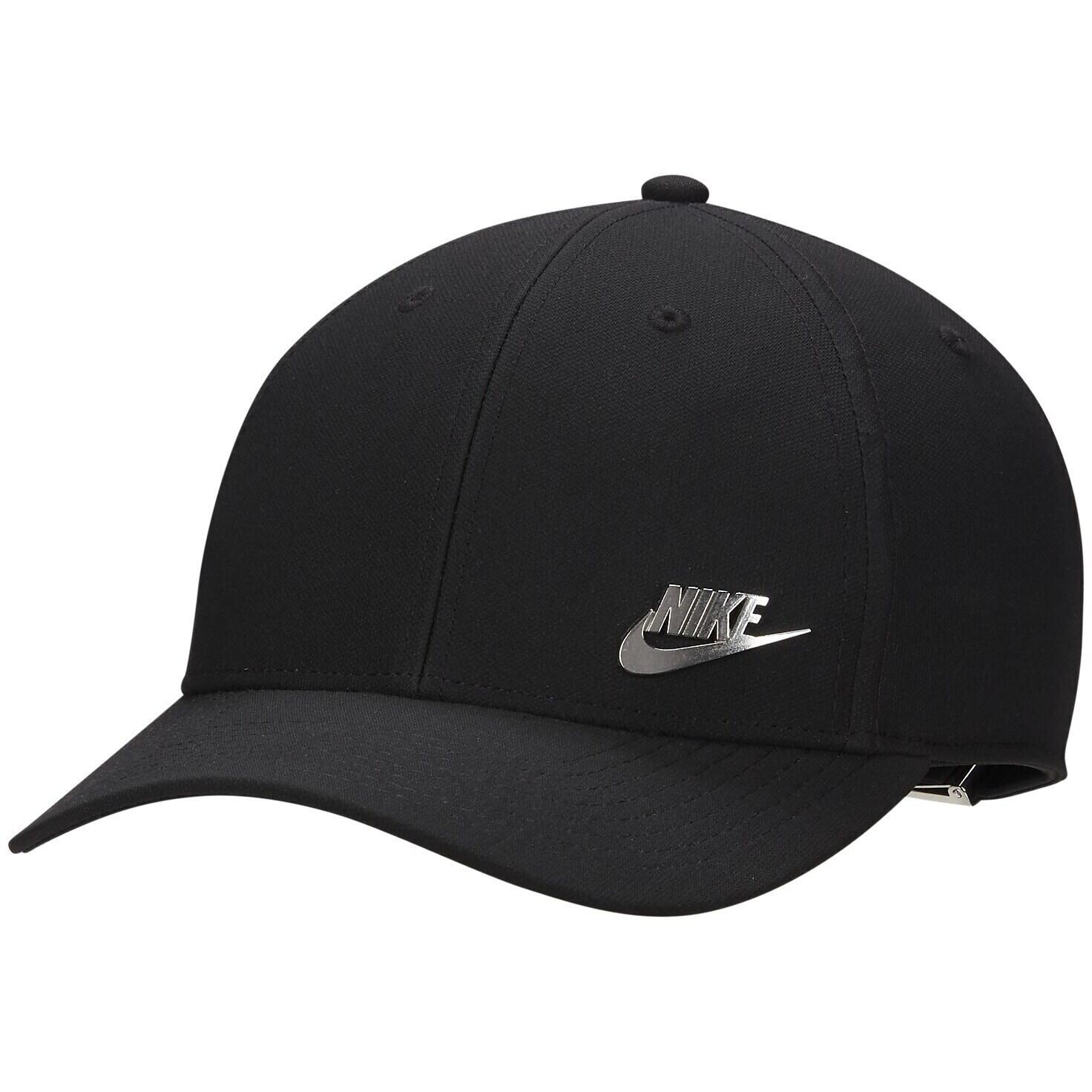 Czapka Nike Dri-FIT Club Structured Metal Logo, Dla obu płci