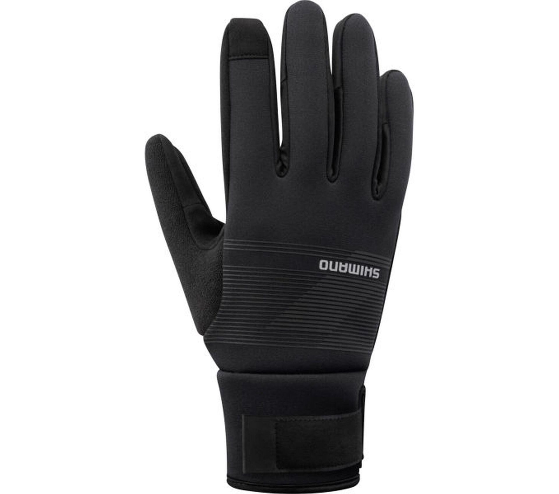 Rękawiczki kolarskie WINDBREAK Thermal, czarne
