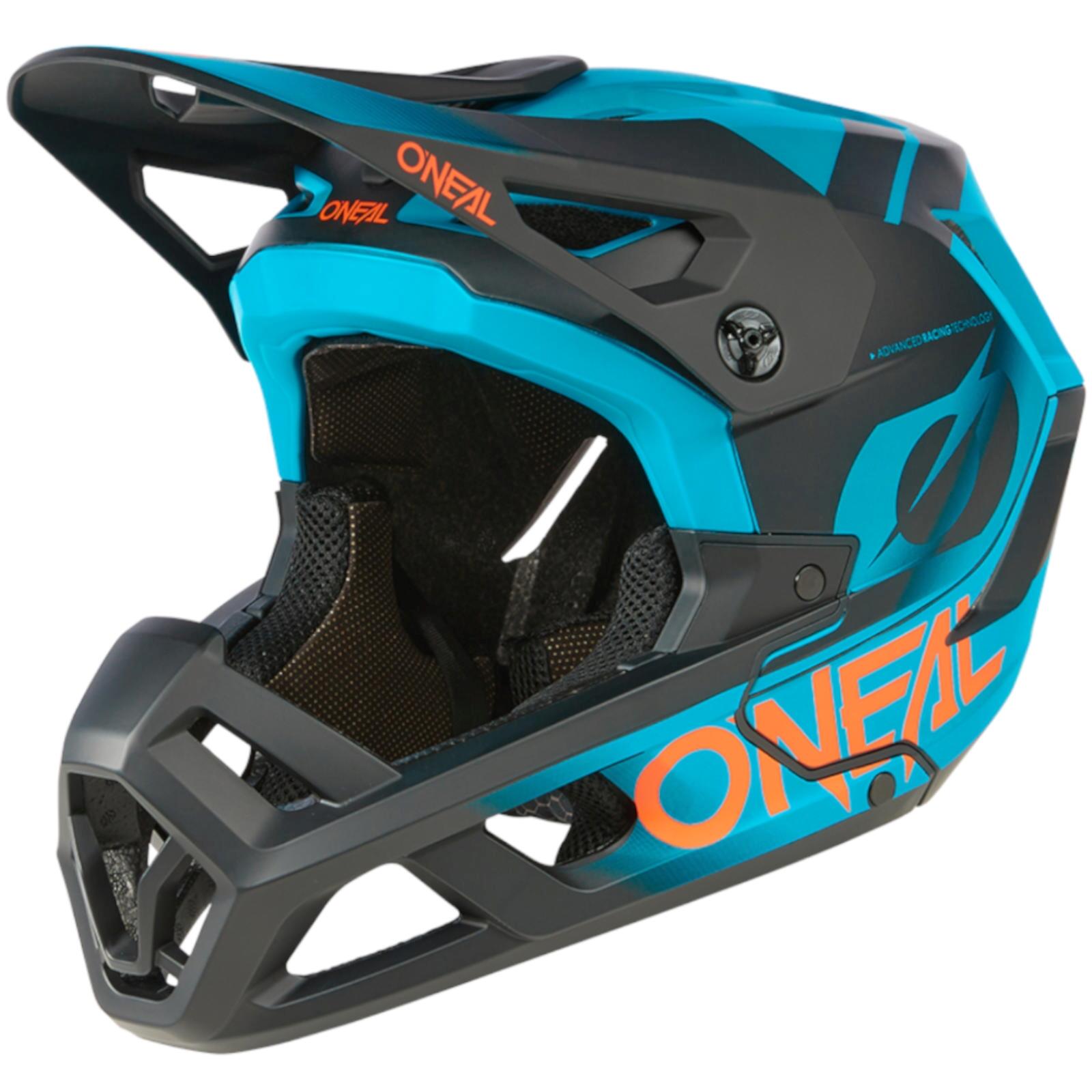 Kask Downhill Mtb O'Neal SL1 Czarny/MorskiXL