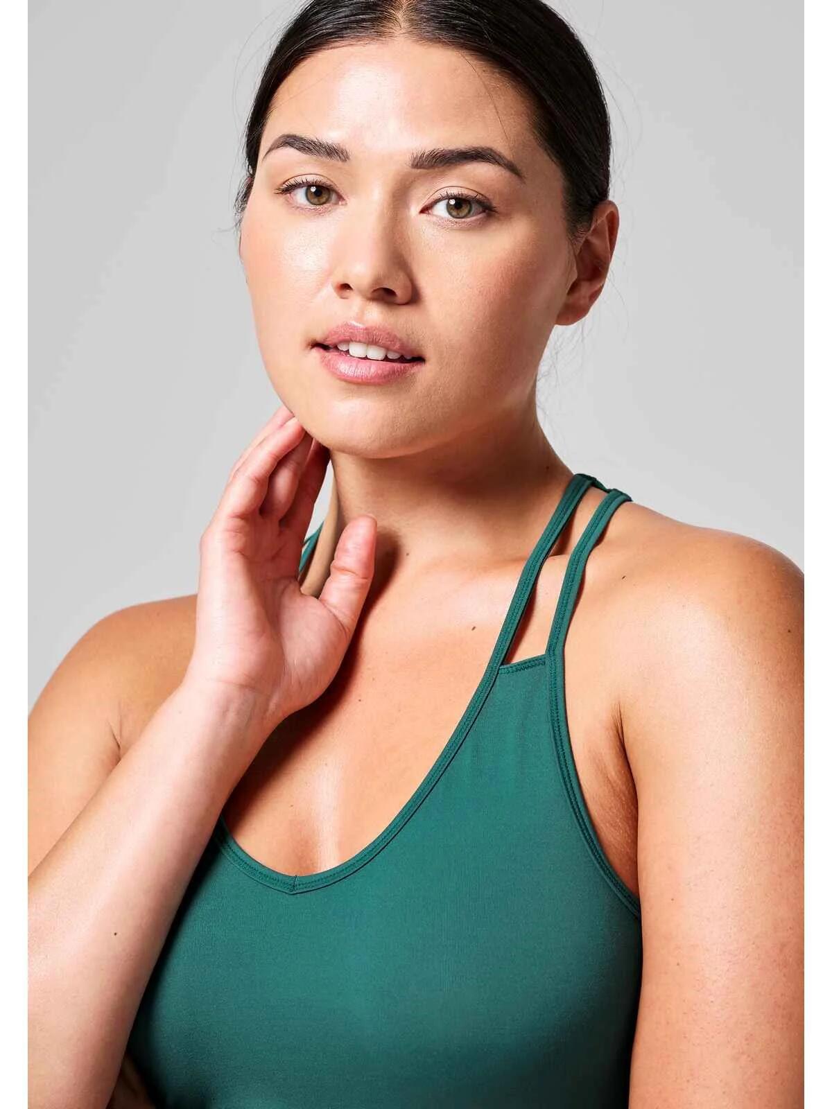 Koszulka Casal V-Neck Racerback Sportowa Damska Oddychająca do Jogi