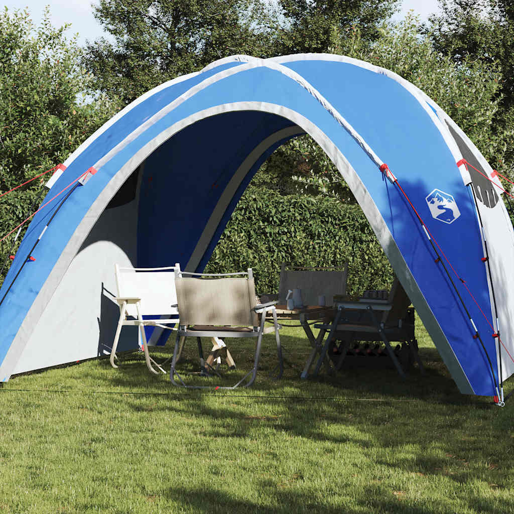 vidaXL Namiot imprezowy, niebieski, 360x360x219 cm, tafta 190T