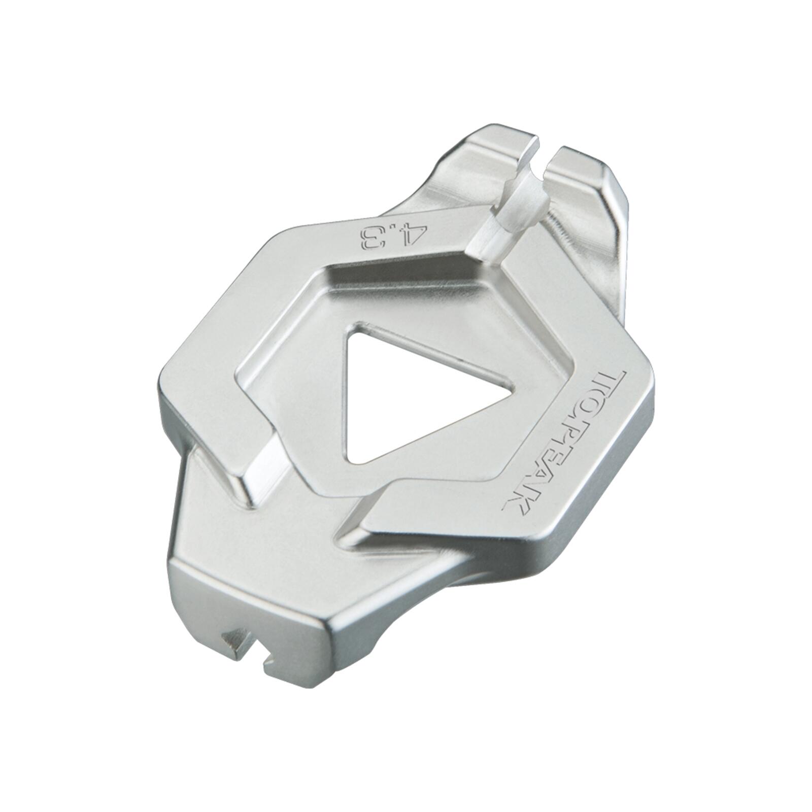 TOPEAK Duo Spoke Wrench szprychy 13 G/4.3 MM klucz maszynowy do roweru nierdzewna narzędzi,,,,, 15410061 TO6163