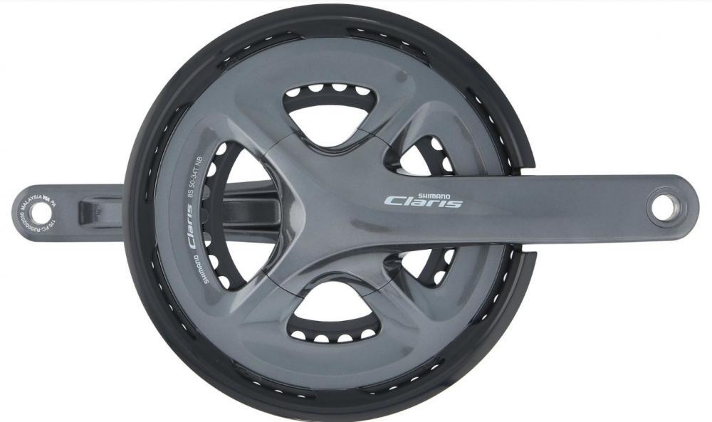 Shimano Koło łańcuchowe z ramieniem korby. Compact-DR 50 X 34  170 bez łożysko wewnętrzne z KSR EFCR2000CX04C