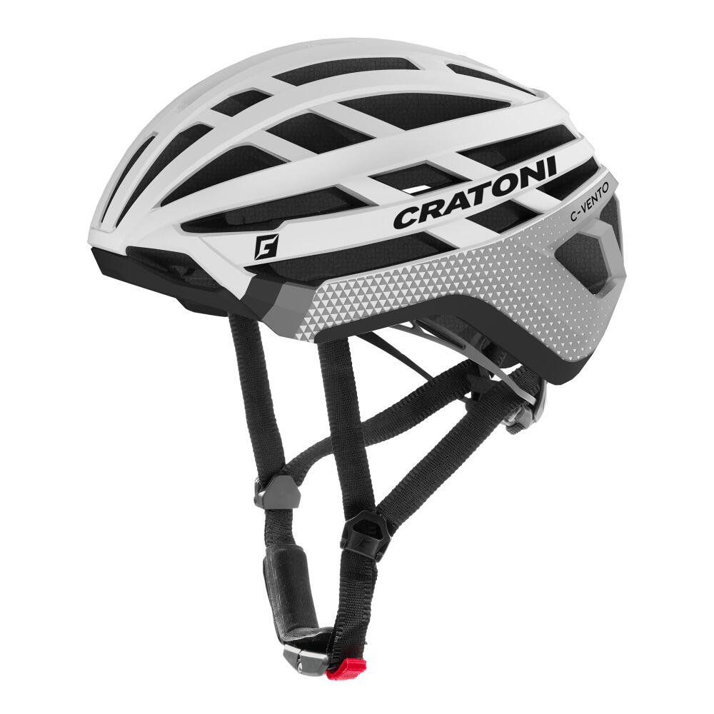 Kask szutrowy C-Vento biały/czarny matowy
