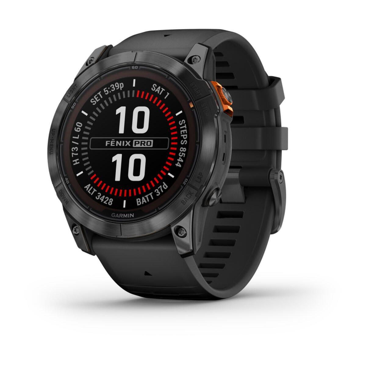 Garmin Fenix 7X Pro Solar Czarny