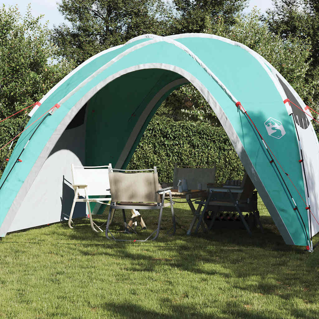 vidaXL Namiot imprezowy, zielony, 360x360x219 cm, tafta 190T
