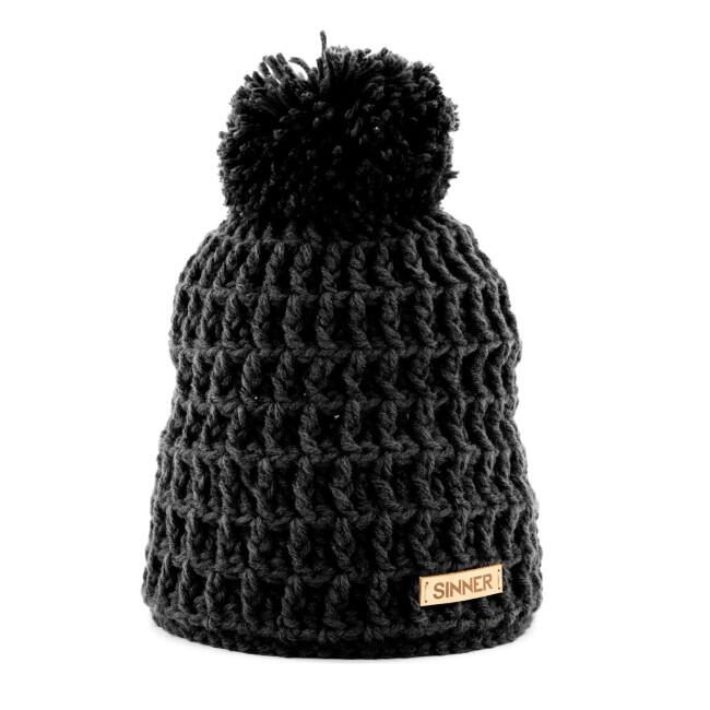 Czapka SINNER Nordic II Beanie, czarna, unisex