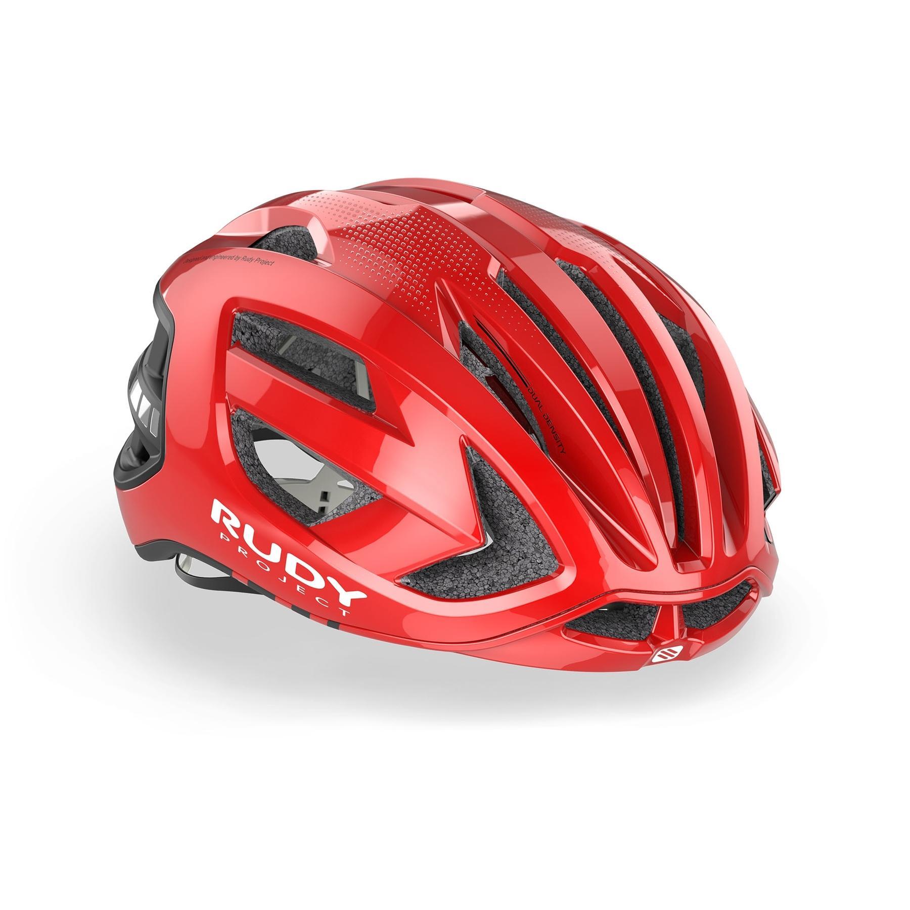 Rudy Project Egos Helmet Red Comet/Shiny Black L Kask rowerowy