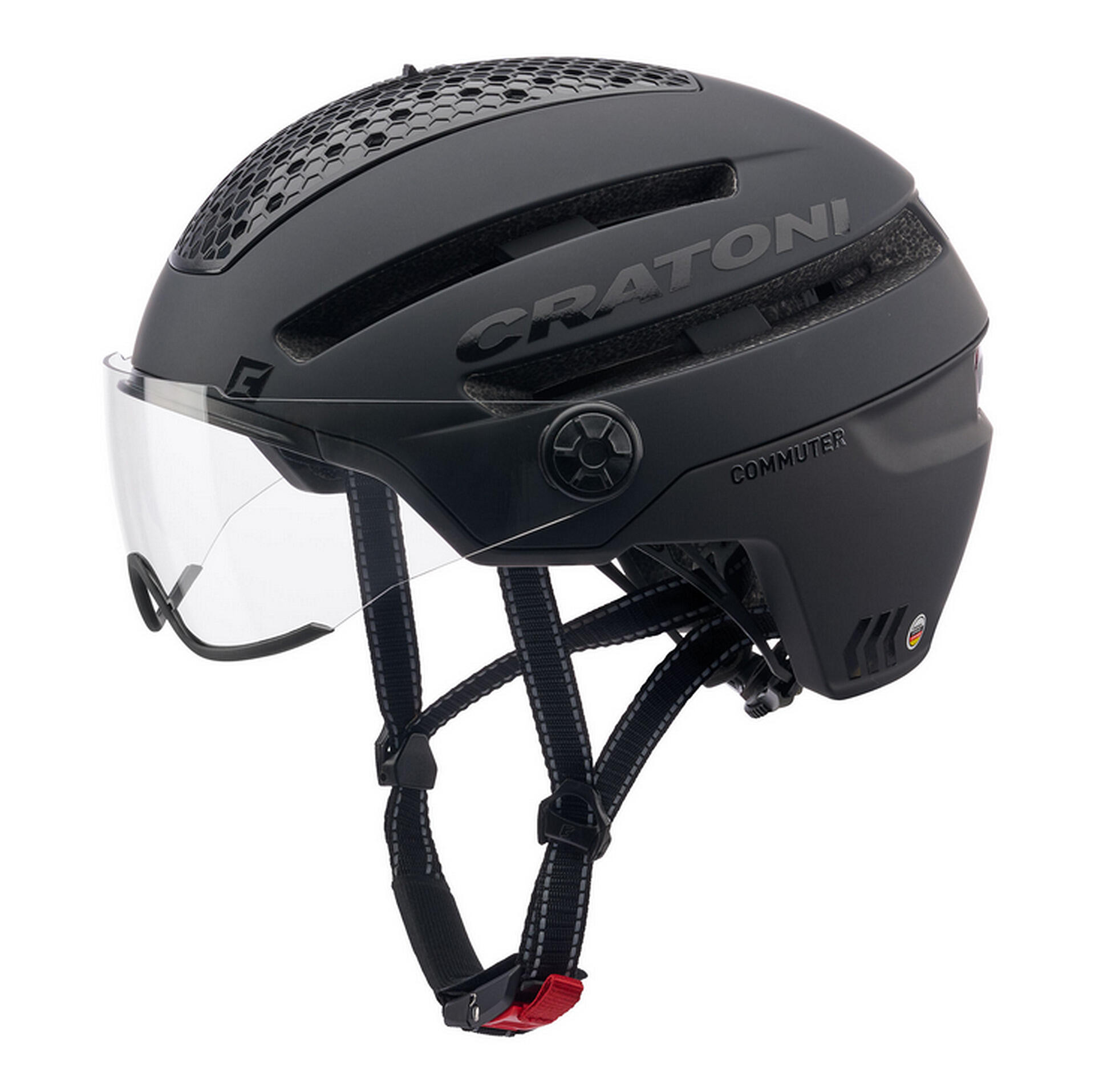 Cratoni Commuter Kask Pedelec, czarny S/M | 54-58cm 2020 Kaski miejskie i trekkingowe 2015049820