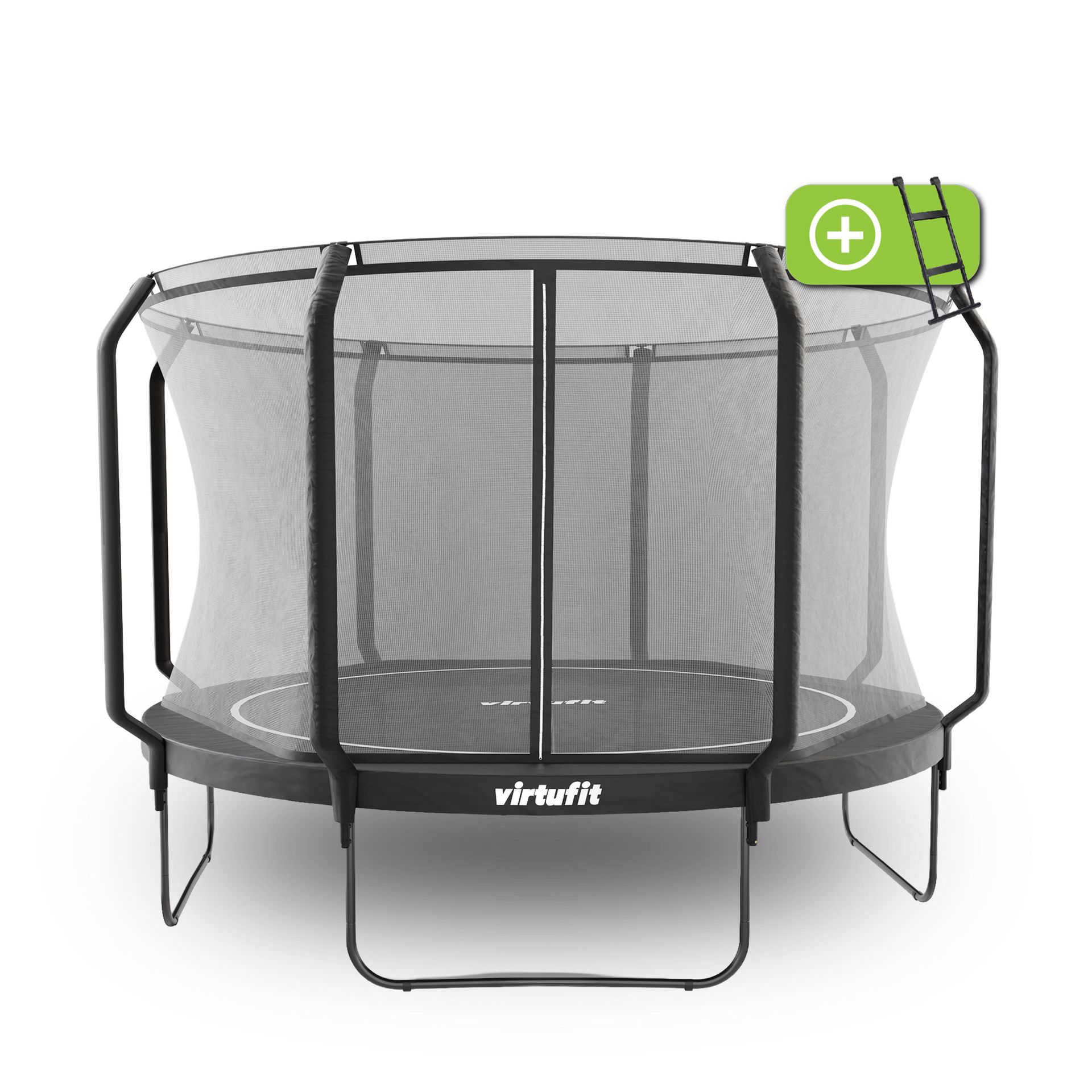 VIRTUFIT TRAMPOLINA PREMIUM Z SIATKĄ BEZPIECZEŃSTWA 366 CM