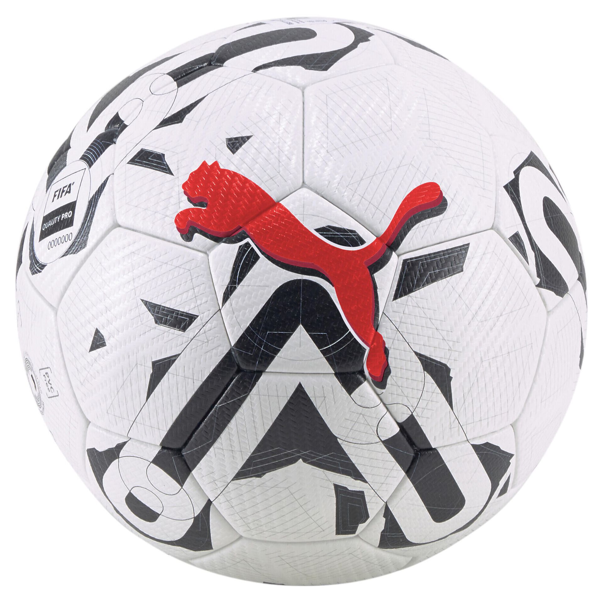 Puma, Piłka nożna Orbita 2 TB FIFA Quality Pro 83775 03, biało-czarna, rozmiar 5