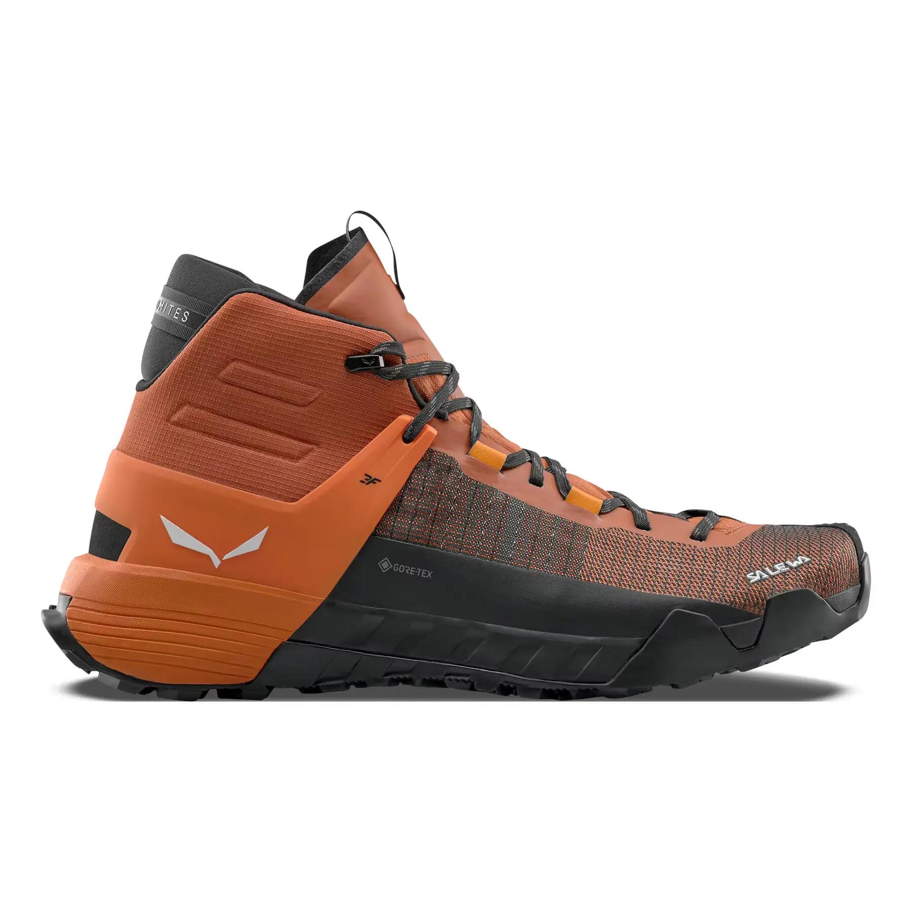 Męskie buty turystyczne Salewa Wildfire Nxt Mid Gtx M Rozmiar butów (UE): 44,5 / Kolor: szary/zielony
