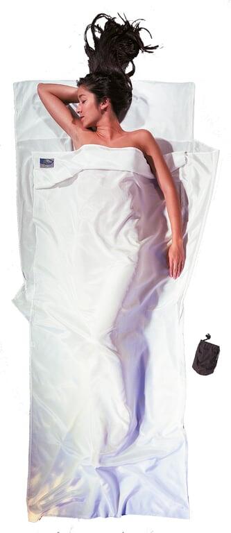 Cocoon jedwabnym bawełniany śpiworek Travel Sheet Silk/Cotton naturalny, 220 x 90 cm 0799696103019
