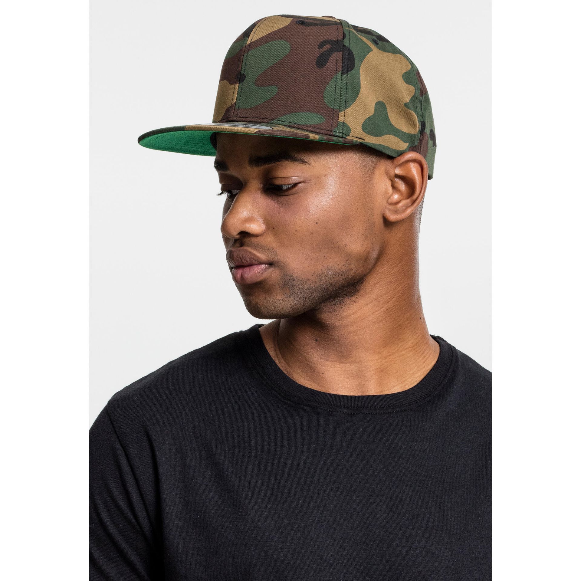 Czapka BRANDIT Classic Camo Snapback Woodland