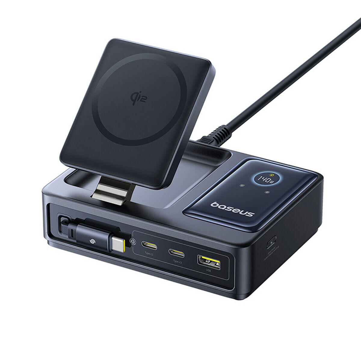 Baseus NOMOS 5-in-1 Ladegerät Wireless Charging 140W