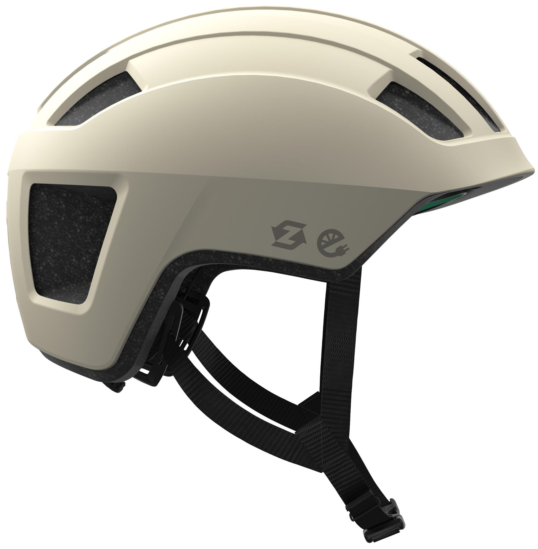 Kask rowerowy LAZER Verde KinetiCore, matowy biały kamień