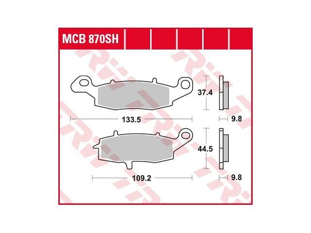 TRW KFZ Ausruestung GmbH) KFZ Ausruestung GmbH) MCB870SH MCB870SH