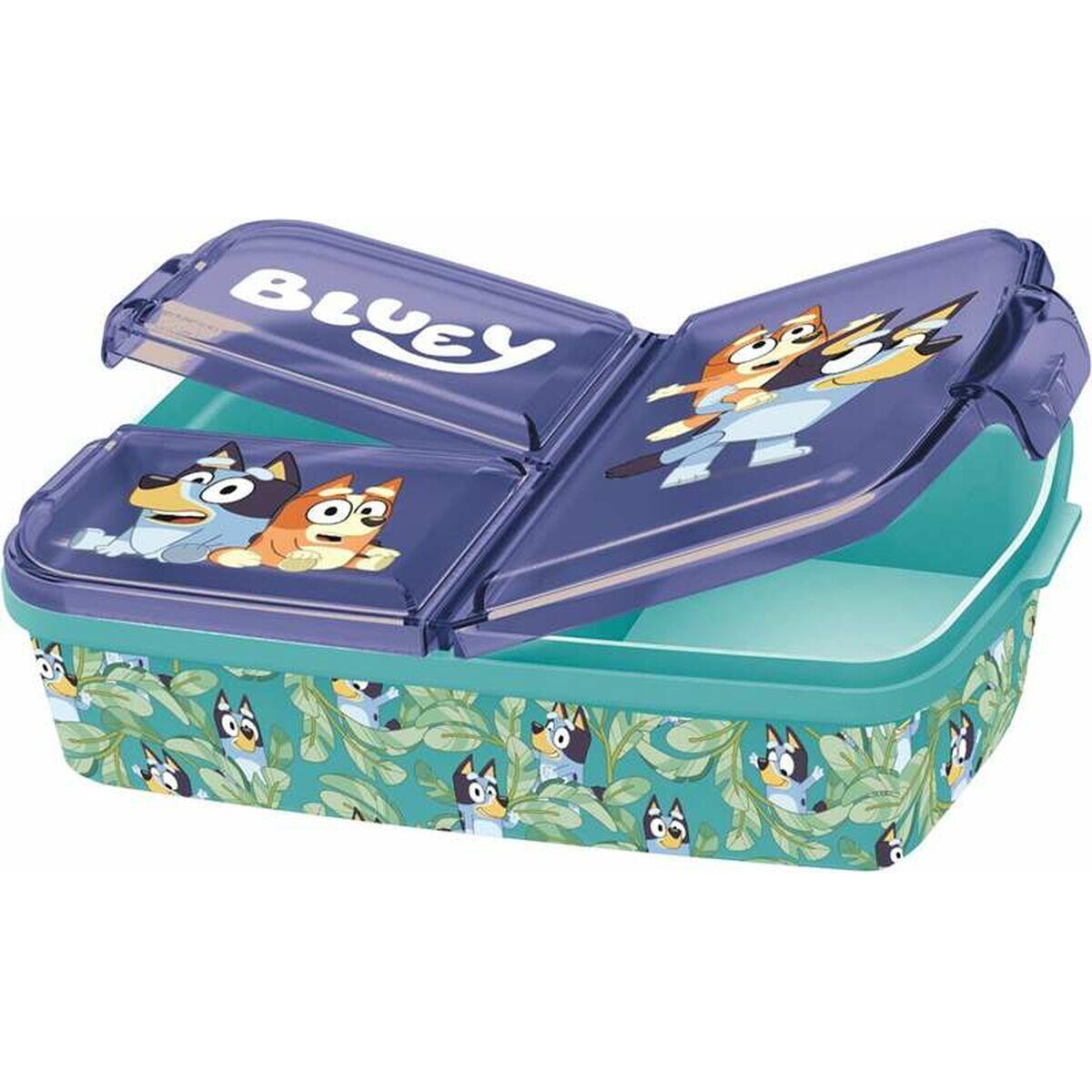 Bluey I Bingo Pieski Śniadaniówka Trzy Przegródki