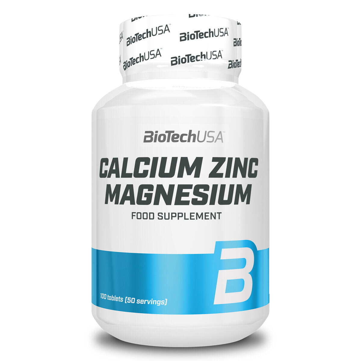 BioTech USA Ca-Zn-Mg, Suplement diety, 100 tabletek