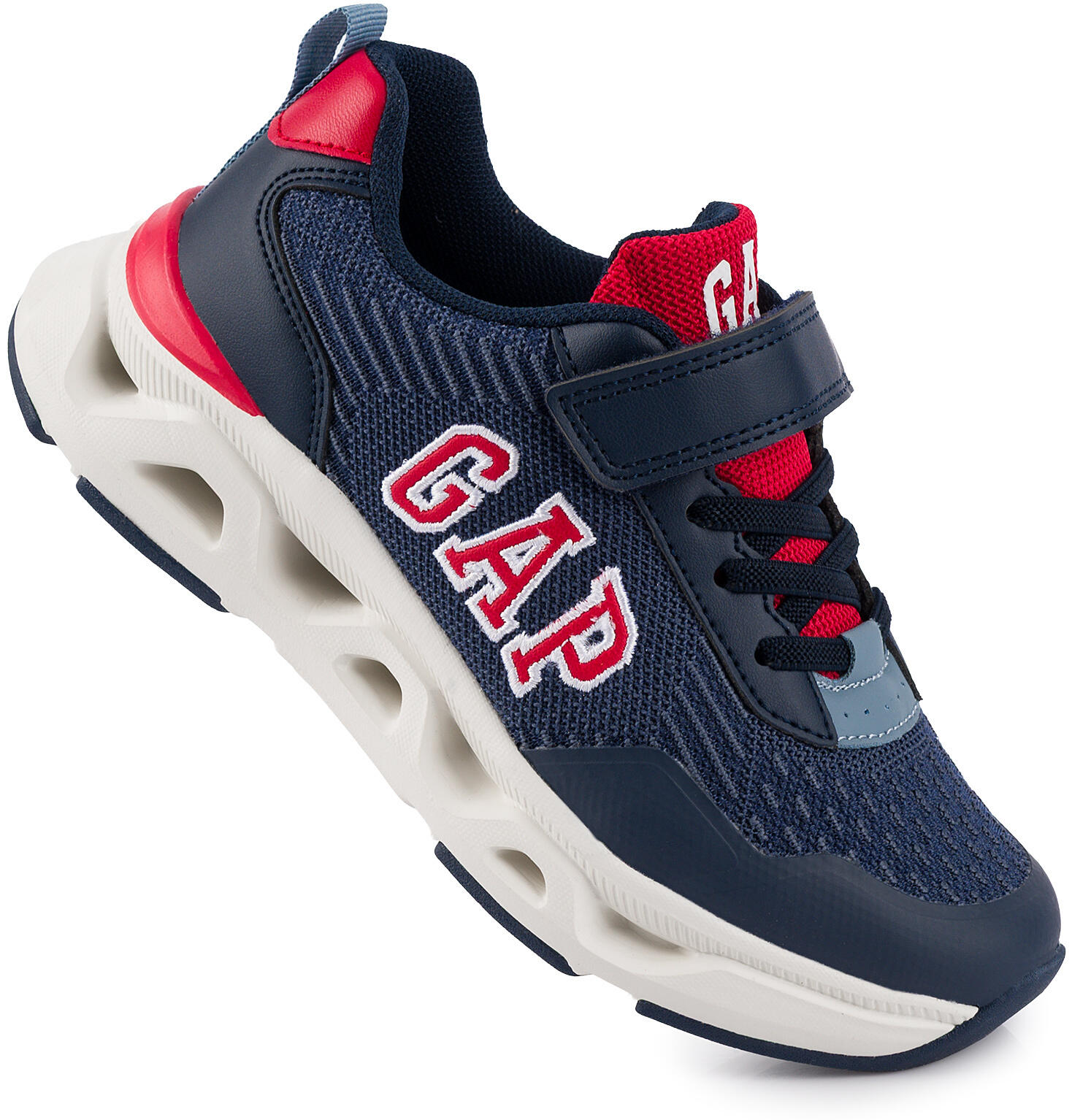 Dziecięce buty sneakersy sportowe dla chłopca na rzep GAP SACRAMENTO