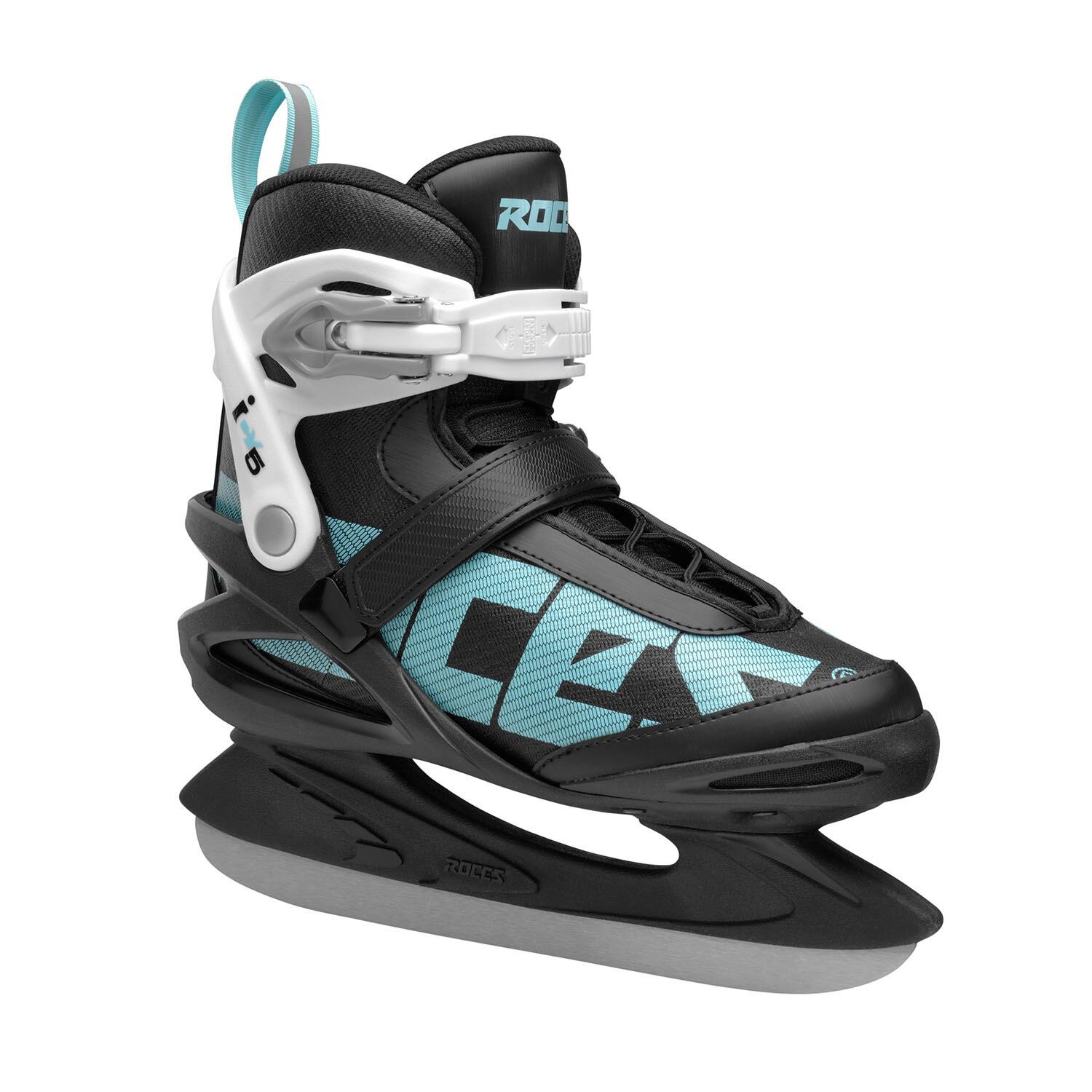 Roces Łyżwy damskie ICY 5 czarno-biało-błękitne 450737 001 38