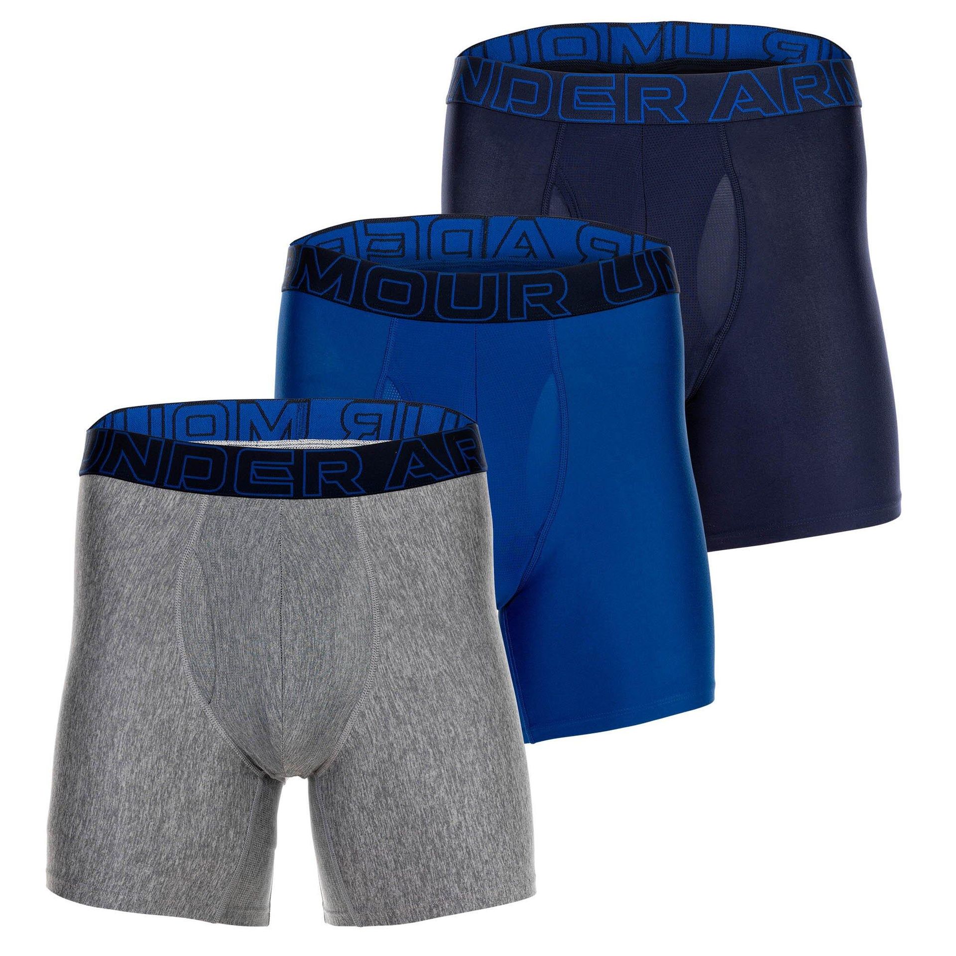 Bokserki termoaktywne Under Armour Performance Tech 6 in 3-Pack Boxerjock