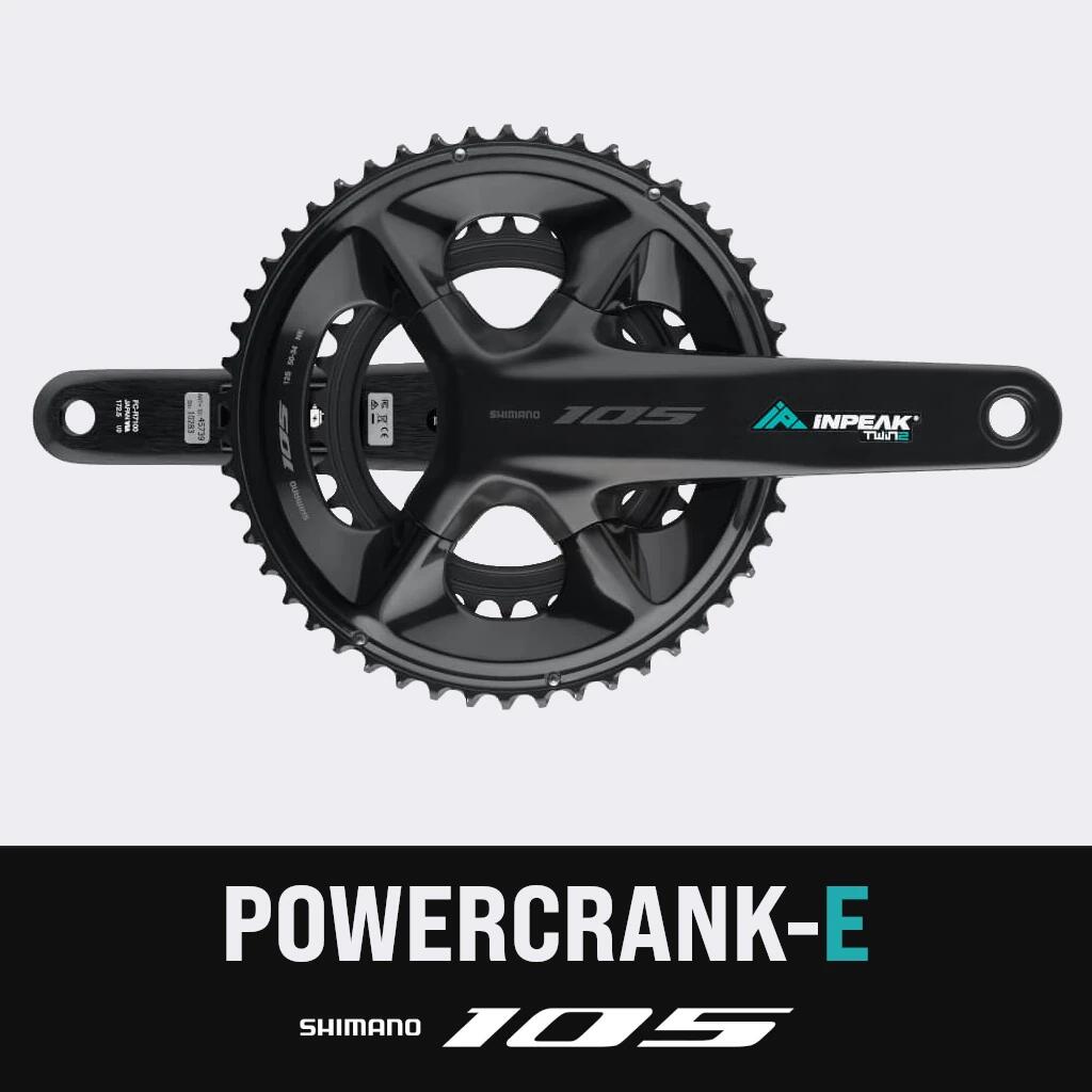 Czujnik mocy INPEAK Powercrank-E TWIN2 105 FC-R7100